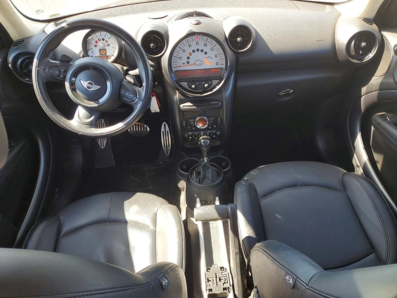 2014 Mini Cooper S Countryman Серебряный vin: WMWZC3C58EWP25614