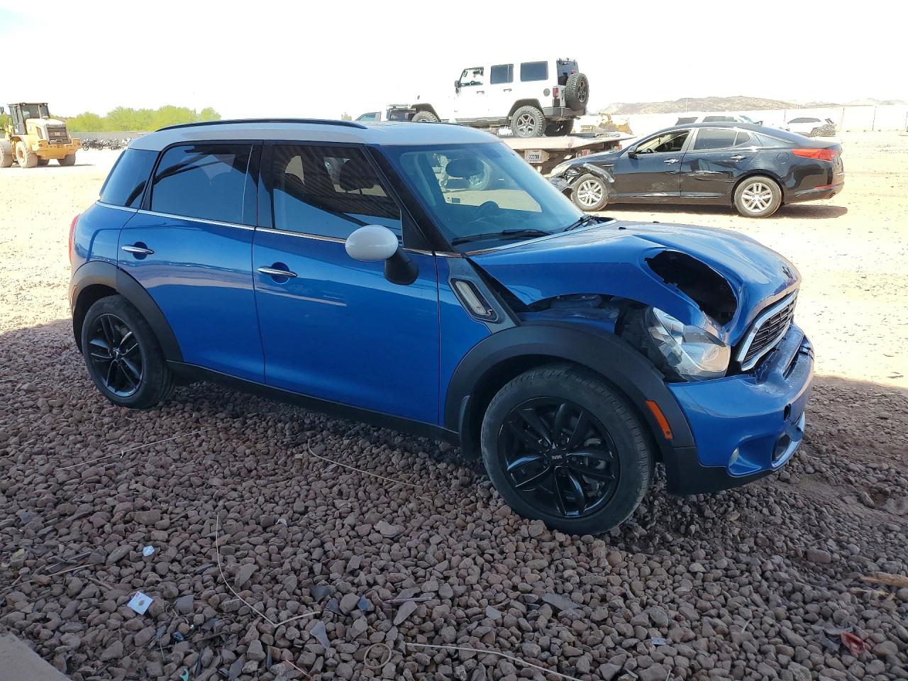 2014 Mini Cooper S Countryman Two Tone vin: WMWZC3C58EWP27458