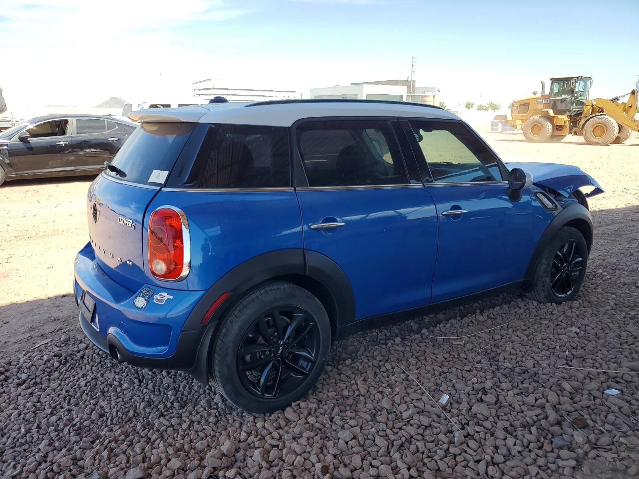 2014 Mini Cooper S Countryman Two Tone vin: WMWZC3C58EWP27458