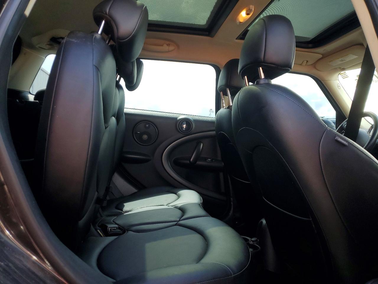 2015 Mini Cooper S Countryman Black vin: WMWZC3C58FWP52913