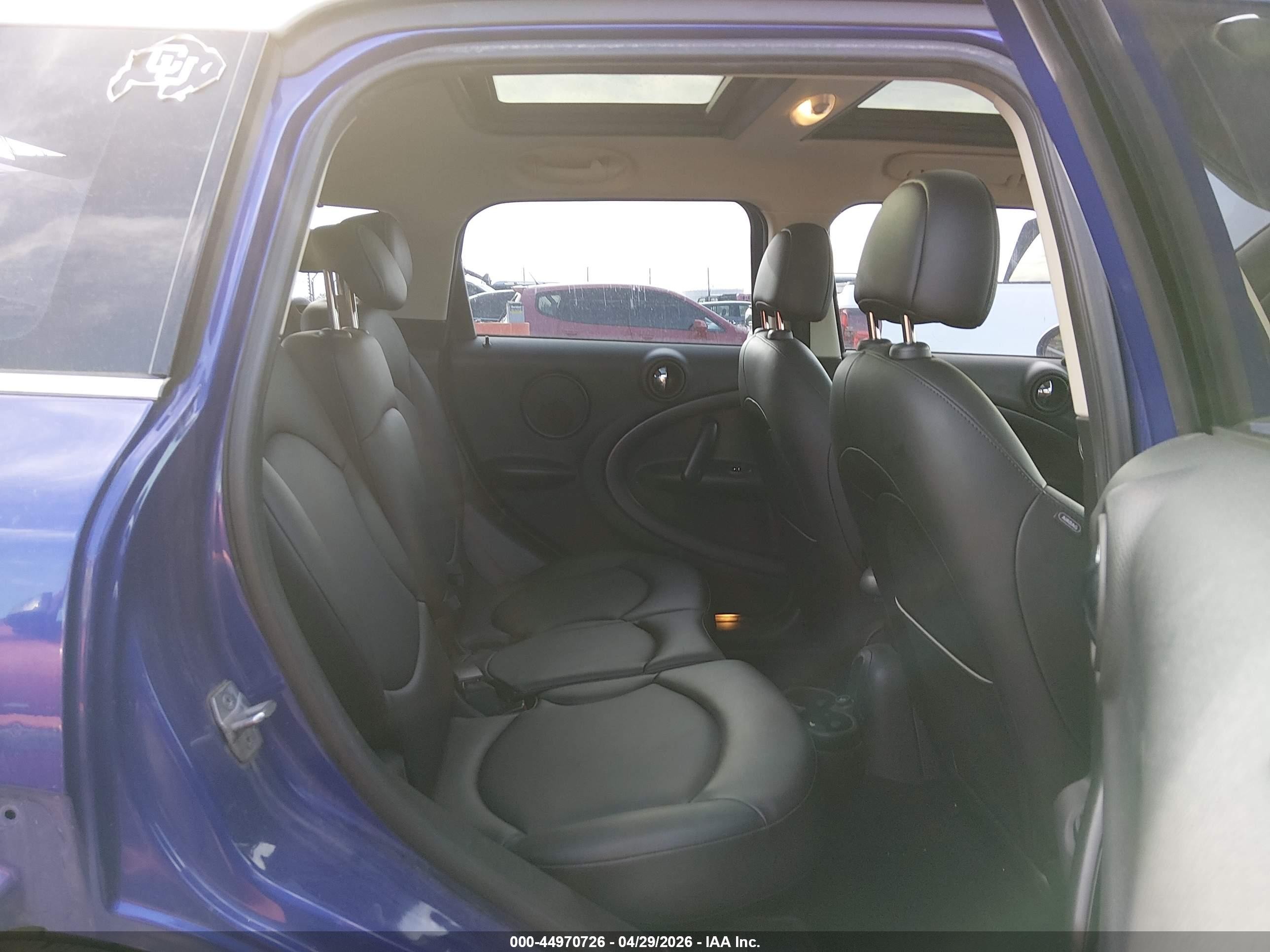 2015 Mini Countryman Cooper S Blue vin: WMWZC3C58FWT02534