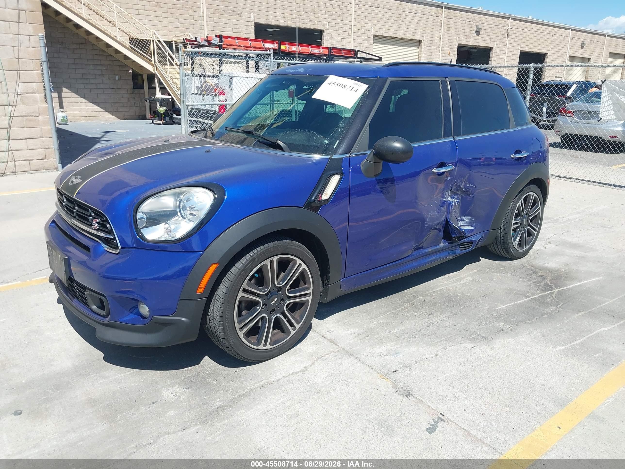 2015 Mini Countryman Cooper S Black vin: WMWZC3C58FWT03649