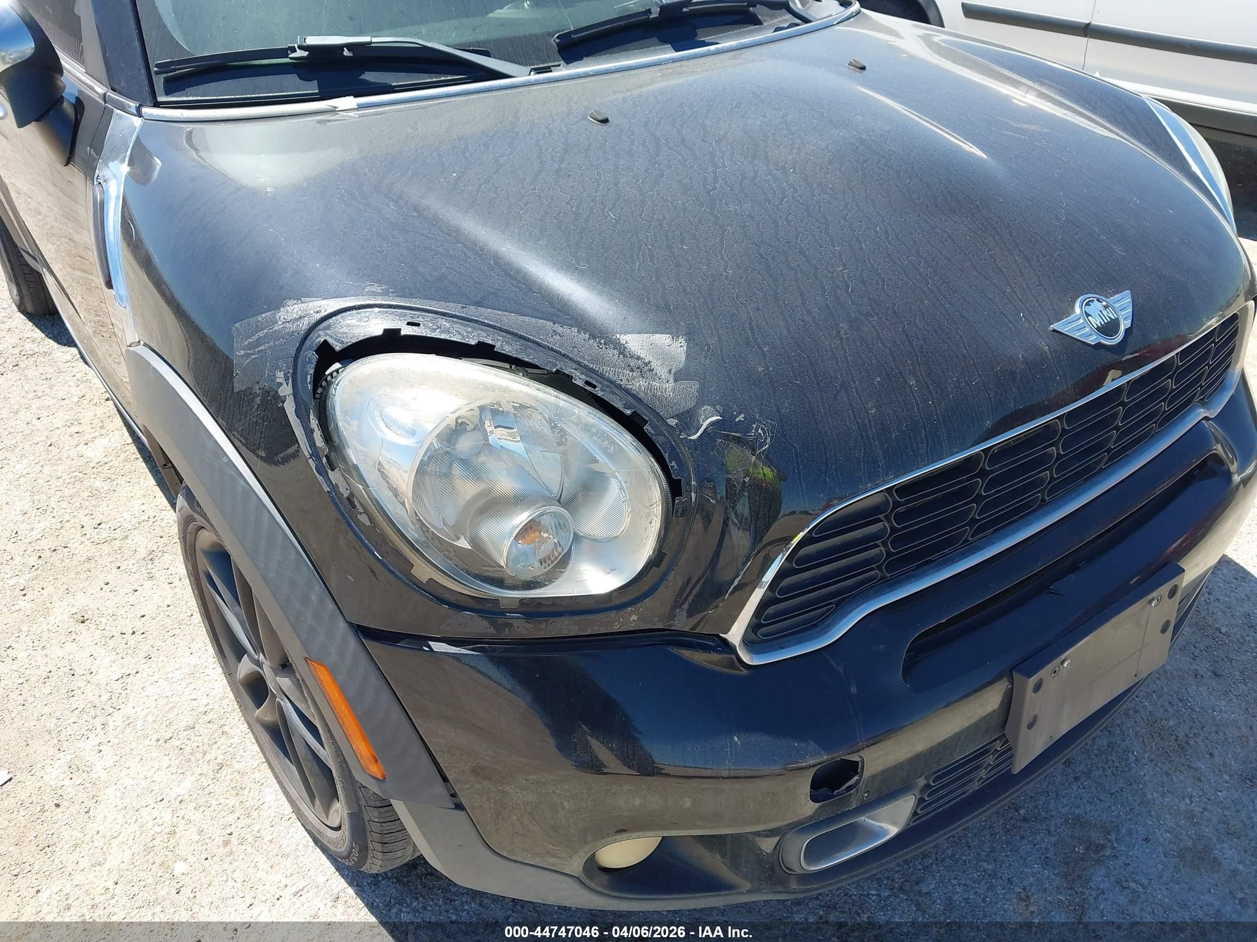 2011 Mini Cooper S Countryman   Черный vin: WMWZC3C59BWH98392