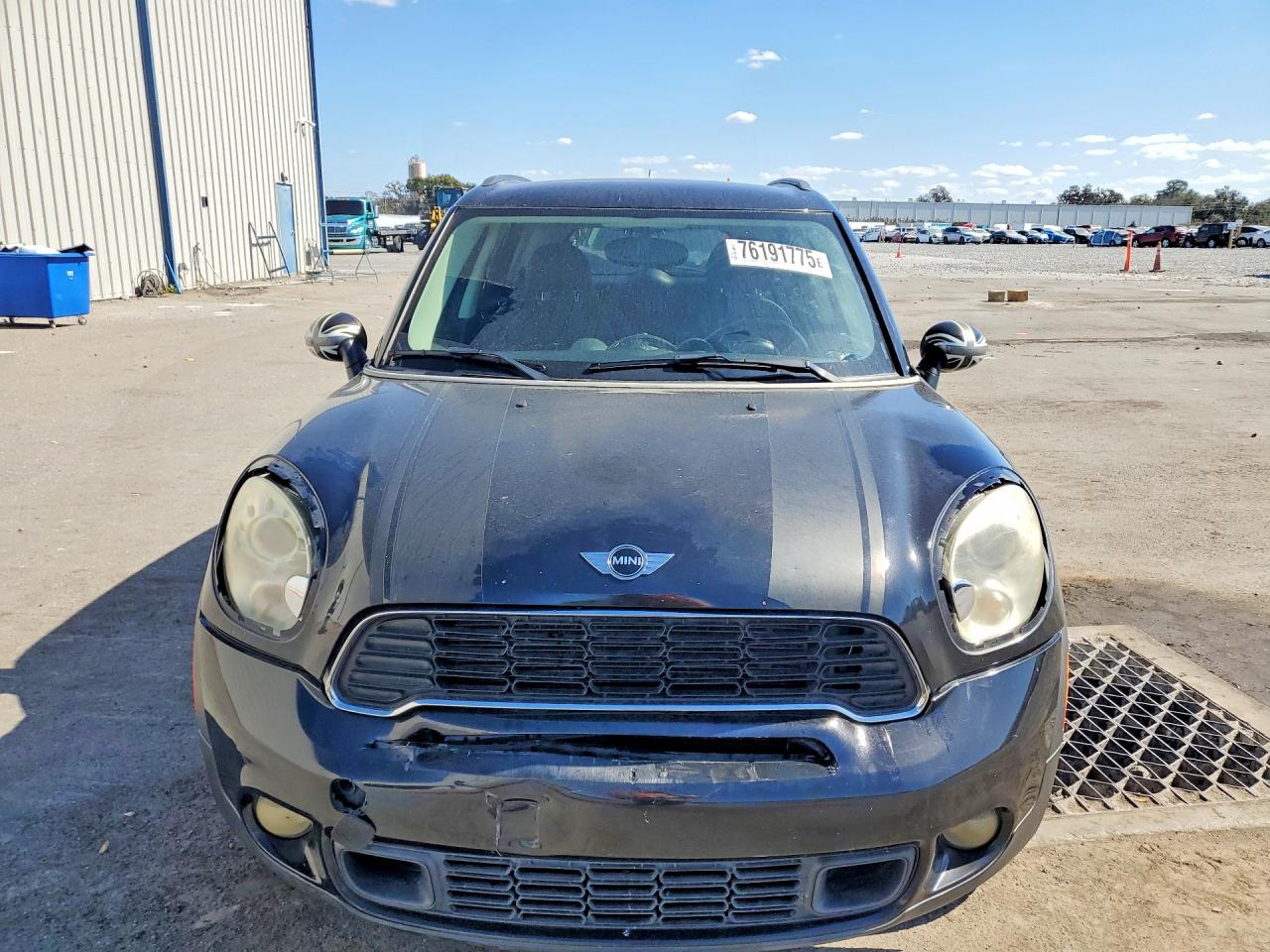 2011 Mini Cooper S Countryman Black vin: WMWZC3C59BWL78385