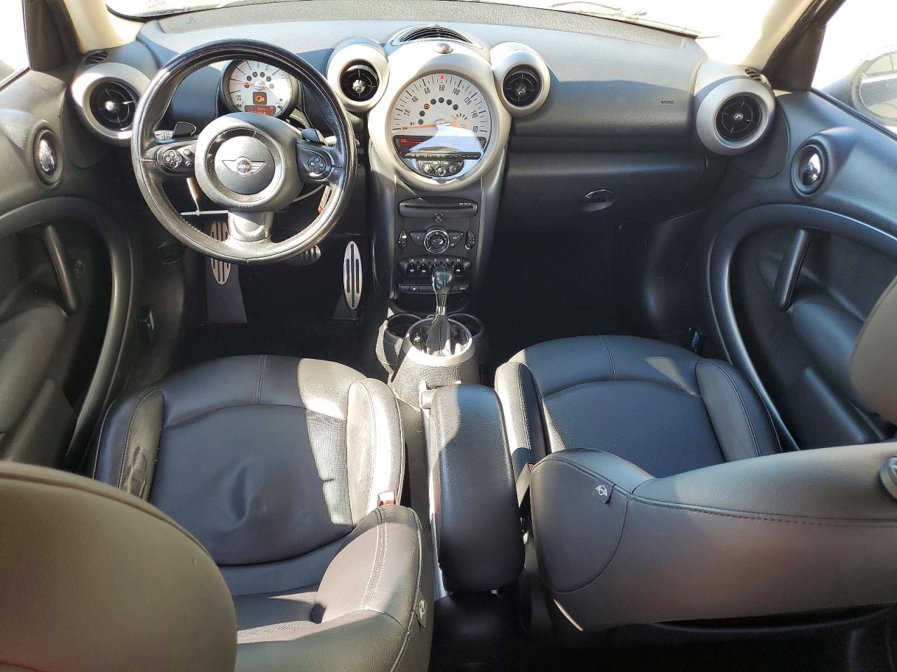 2011 Mini Cooper S Countryman Black vin: WMWZC3C59BWL78385