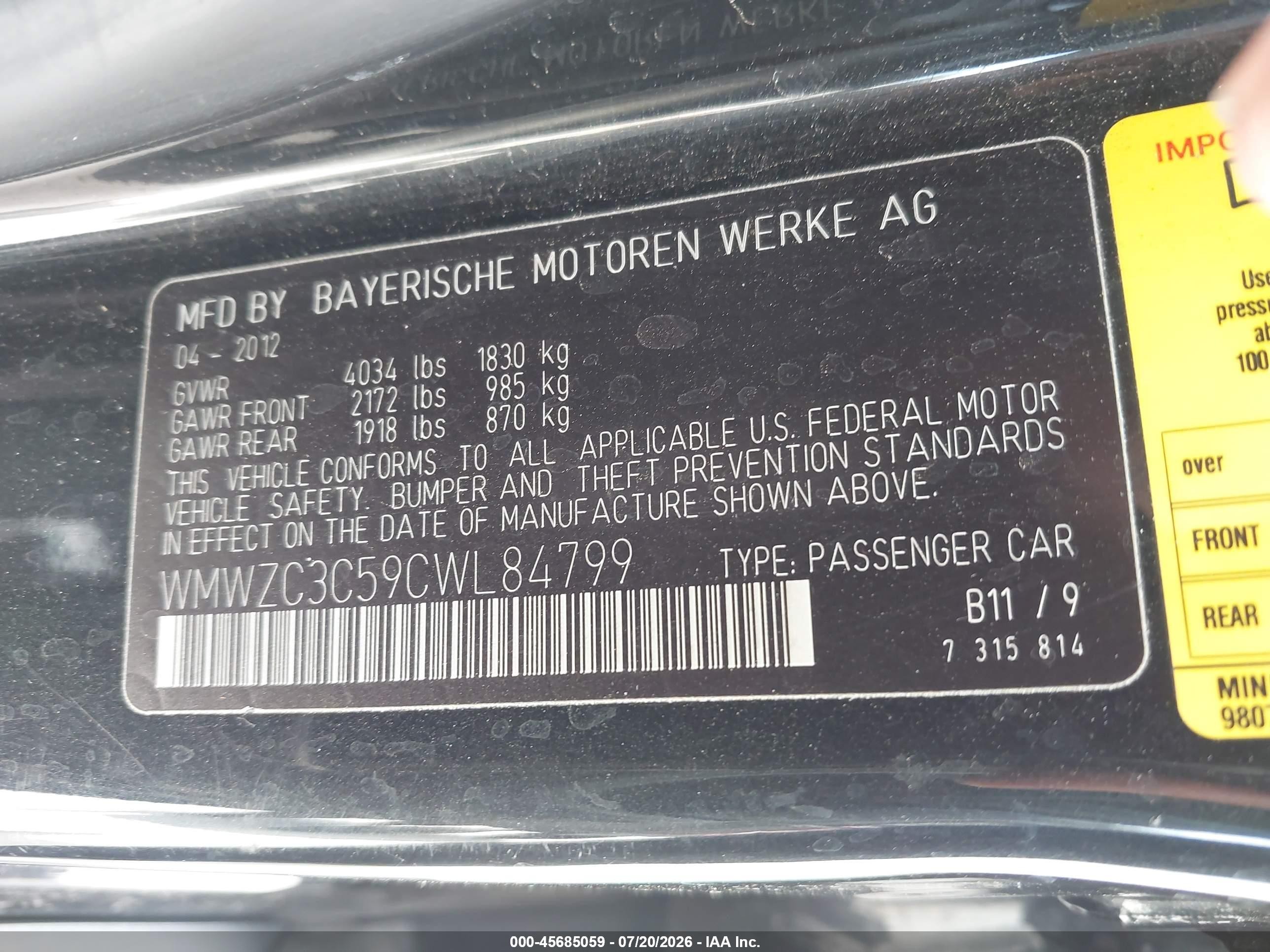 2012 Mini Cooper S Countryman   Black vin: WMWZC3C59CWL84799
