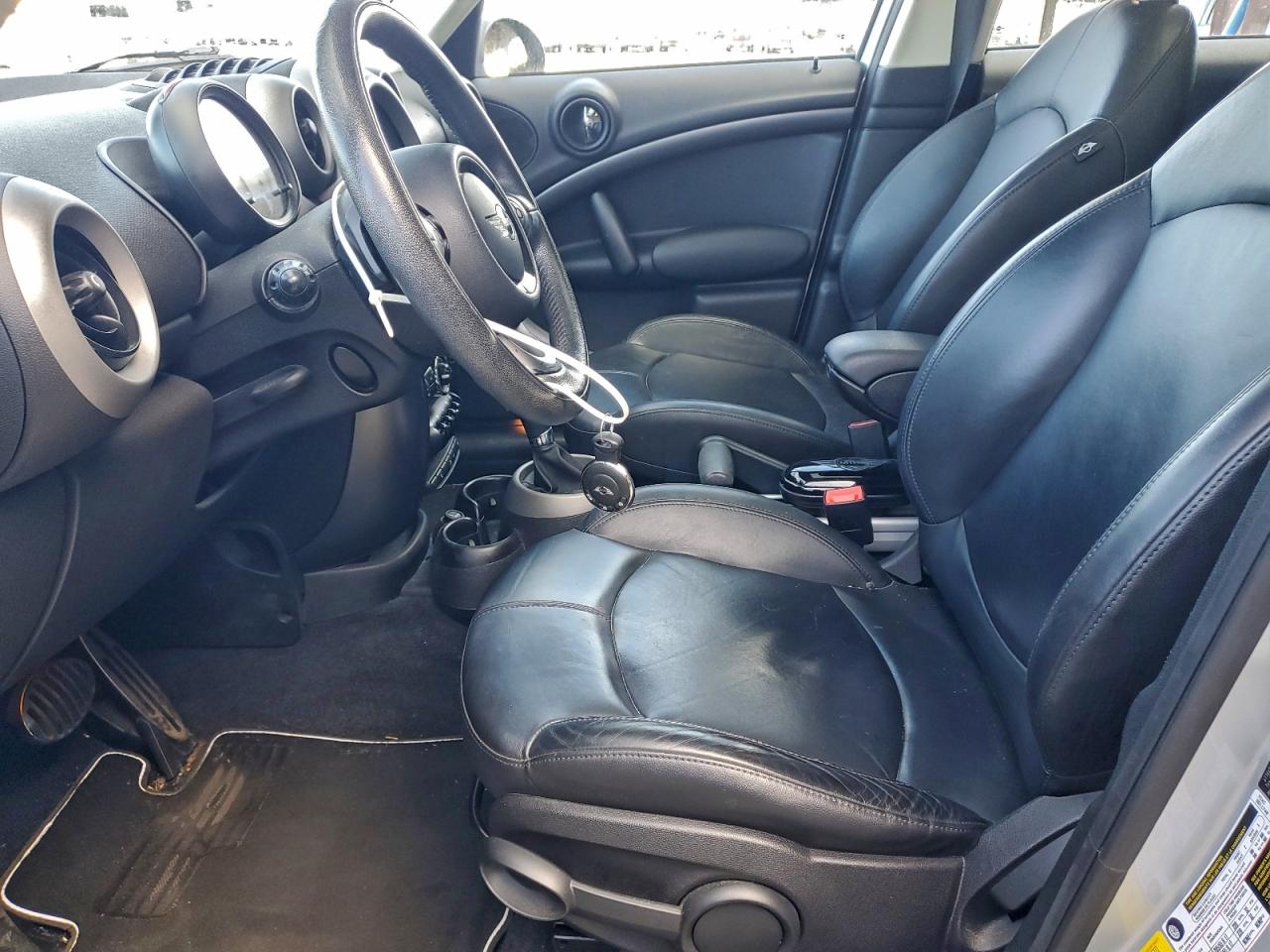 2012 Mini Cooper S Countryman Silver vin: WMWZC3C59CWL87640