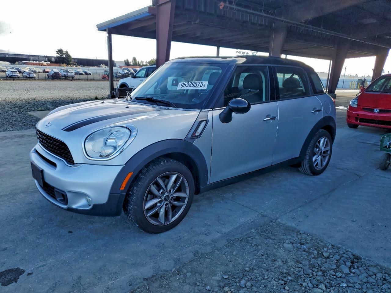 2012 Mini Cooper S Countryman Silver vin: WMWZC3C59CWL87640