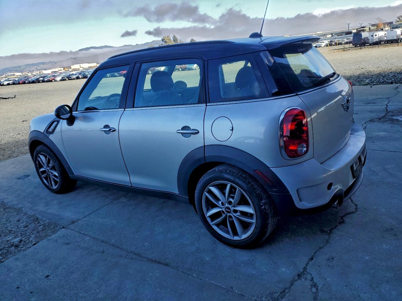 2012 Mini Cooper S Countryman Silver vin: WMWZC3C59CWL87640
