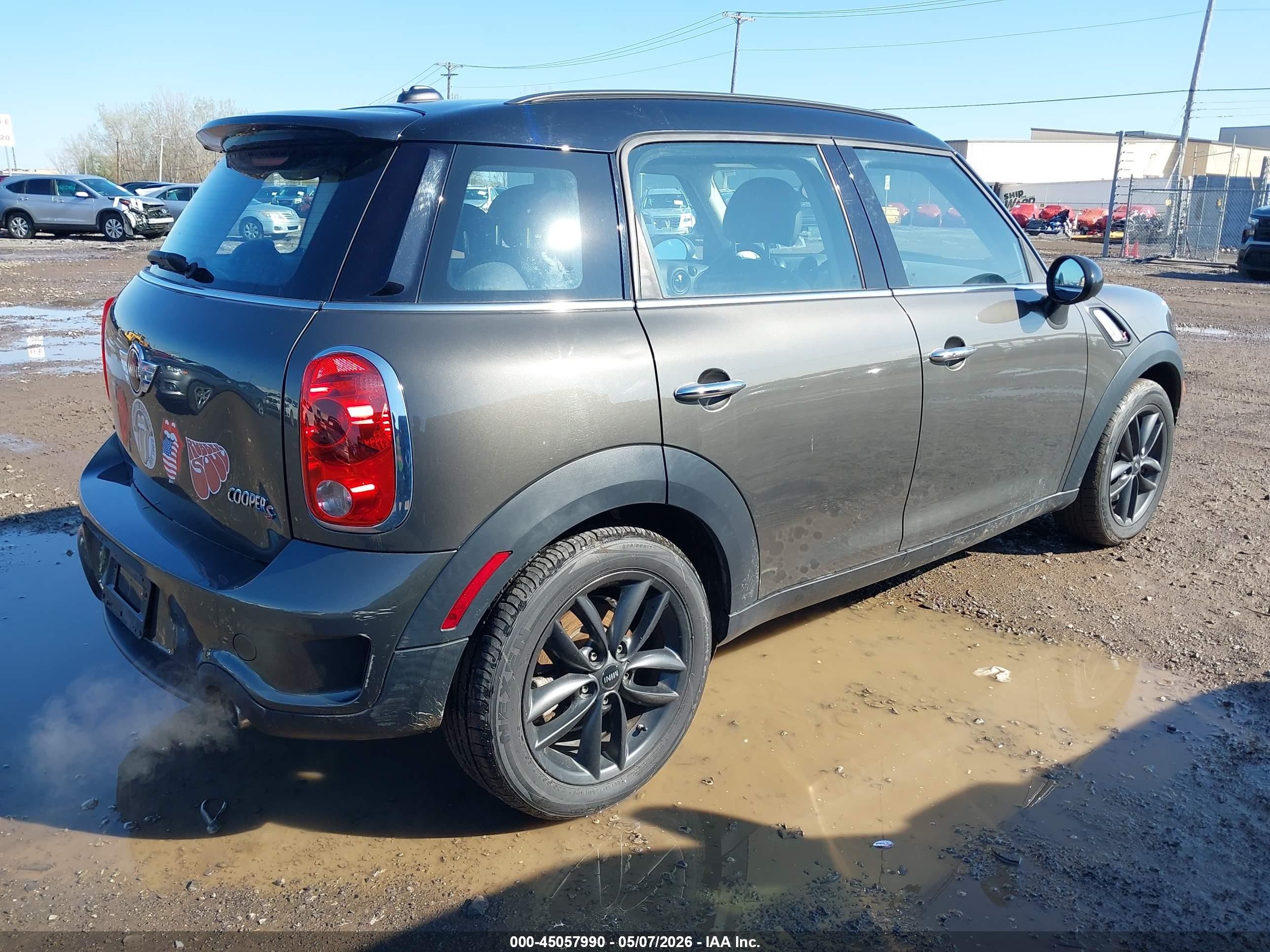 2013 Mini Countryman Cooper S Коричневый vin: WMWZC3C59DWP21120