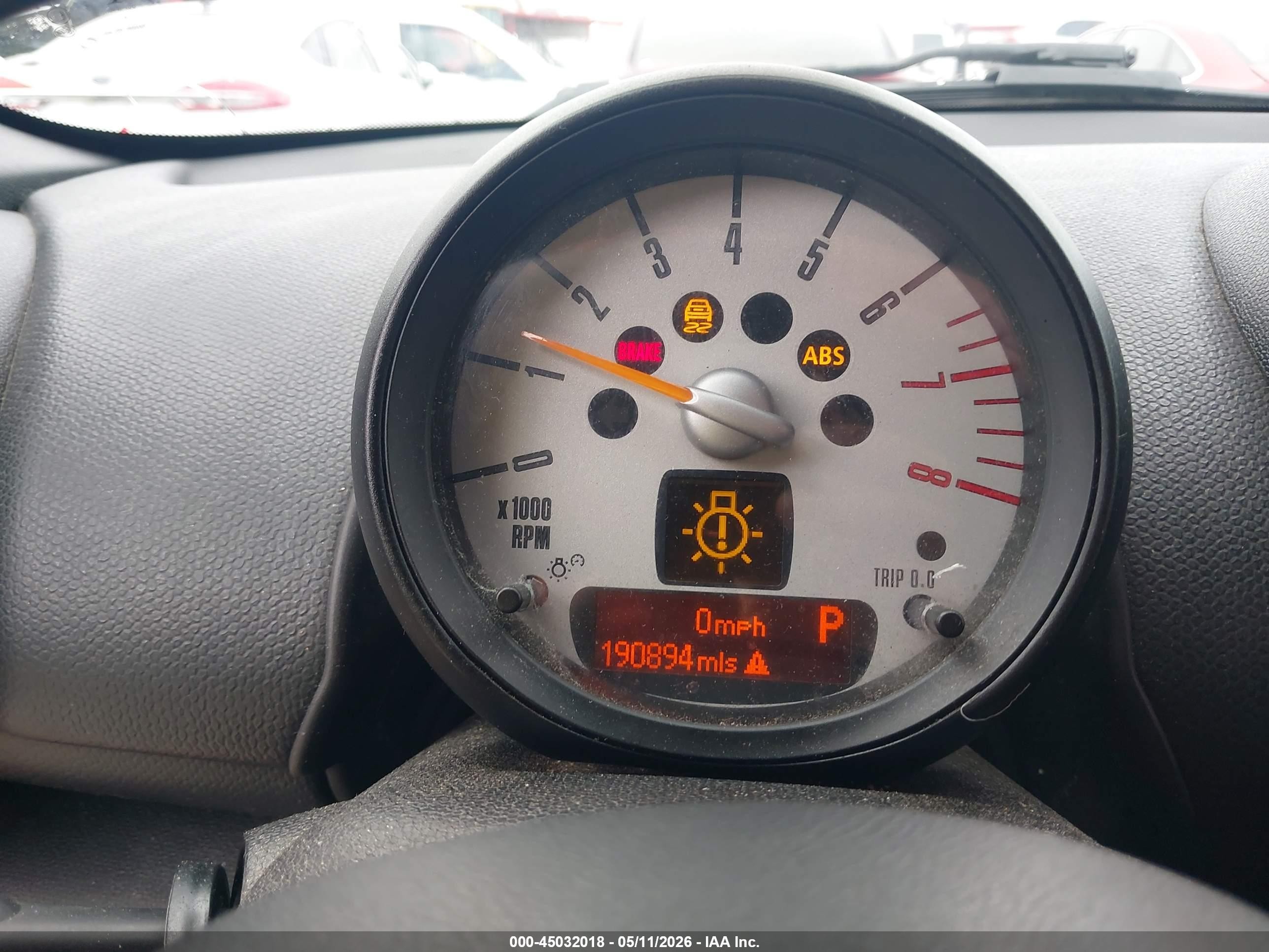 2014 Mini Countryman Cooper S Red vin: WMWZC3C59EWP29672