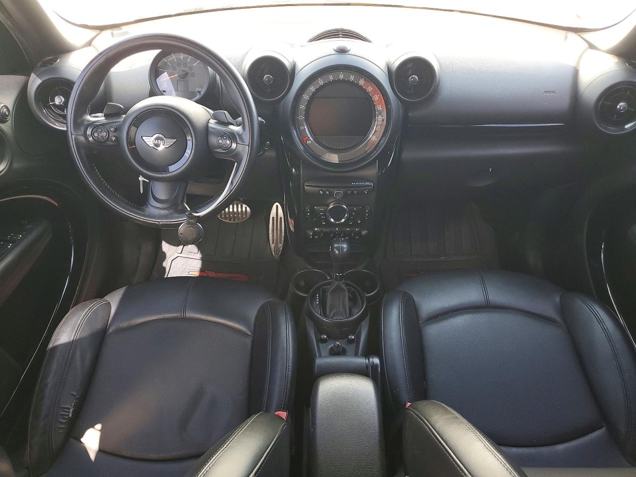 2015 Mini Cooper S Countryman White vin: WMWZC3C59FWT04356