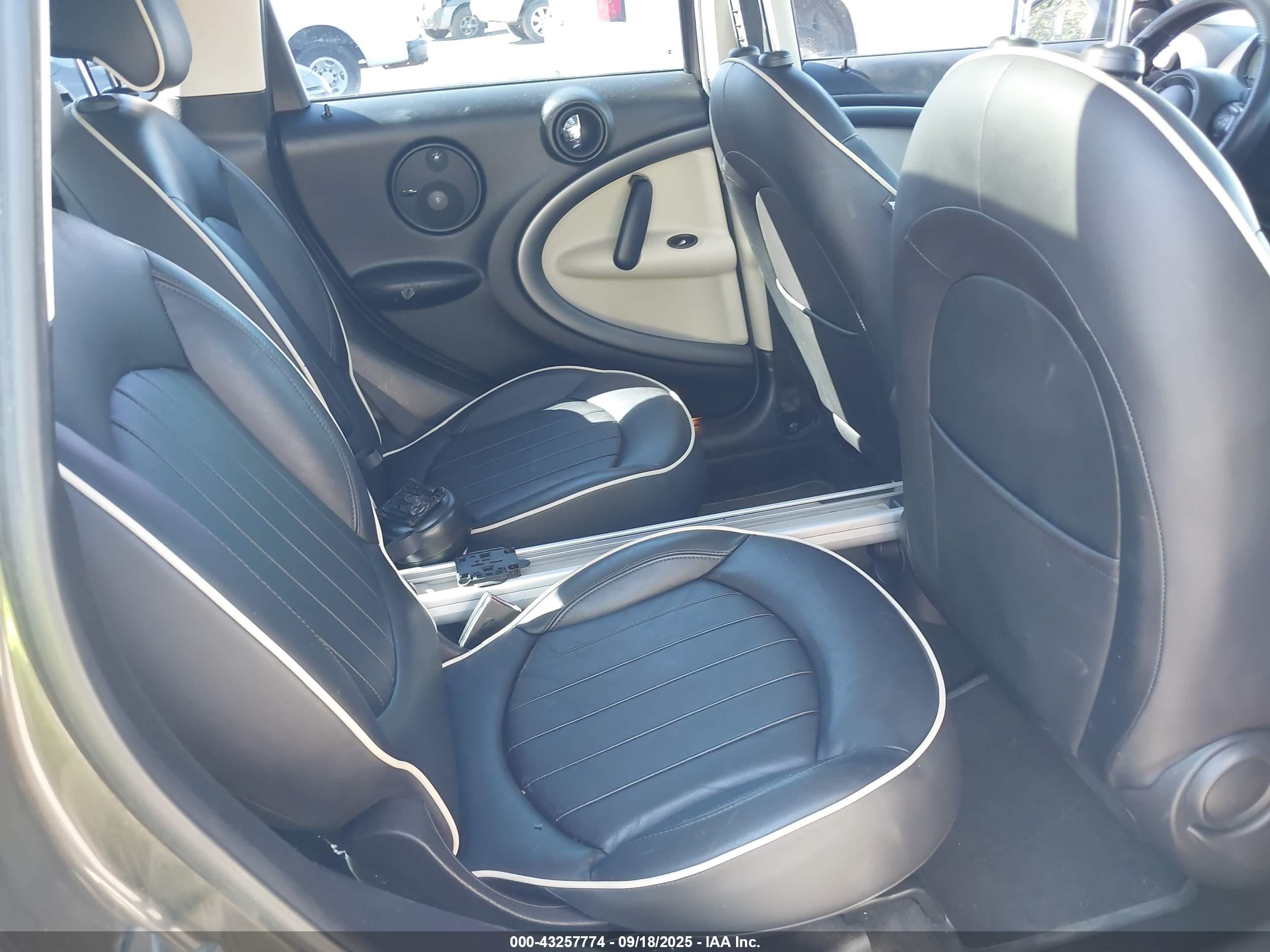 2011 Mini Cooper S Countryman   Gray vin: WMWZC3C5XBWL79481