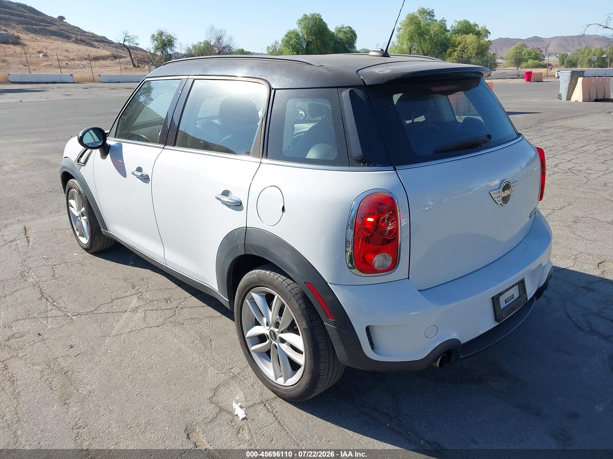 2013 Mini Countryman Cooper S Gray vin: WMWZC3C5XDWP20946