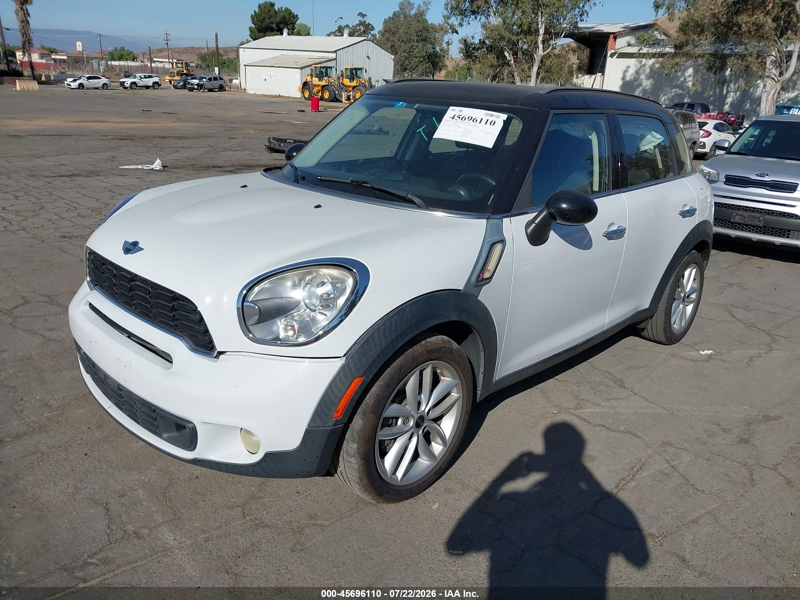 2013 Mini Countryman Cooper S Gray vin: WMWZC3C5XDWP20946