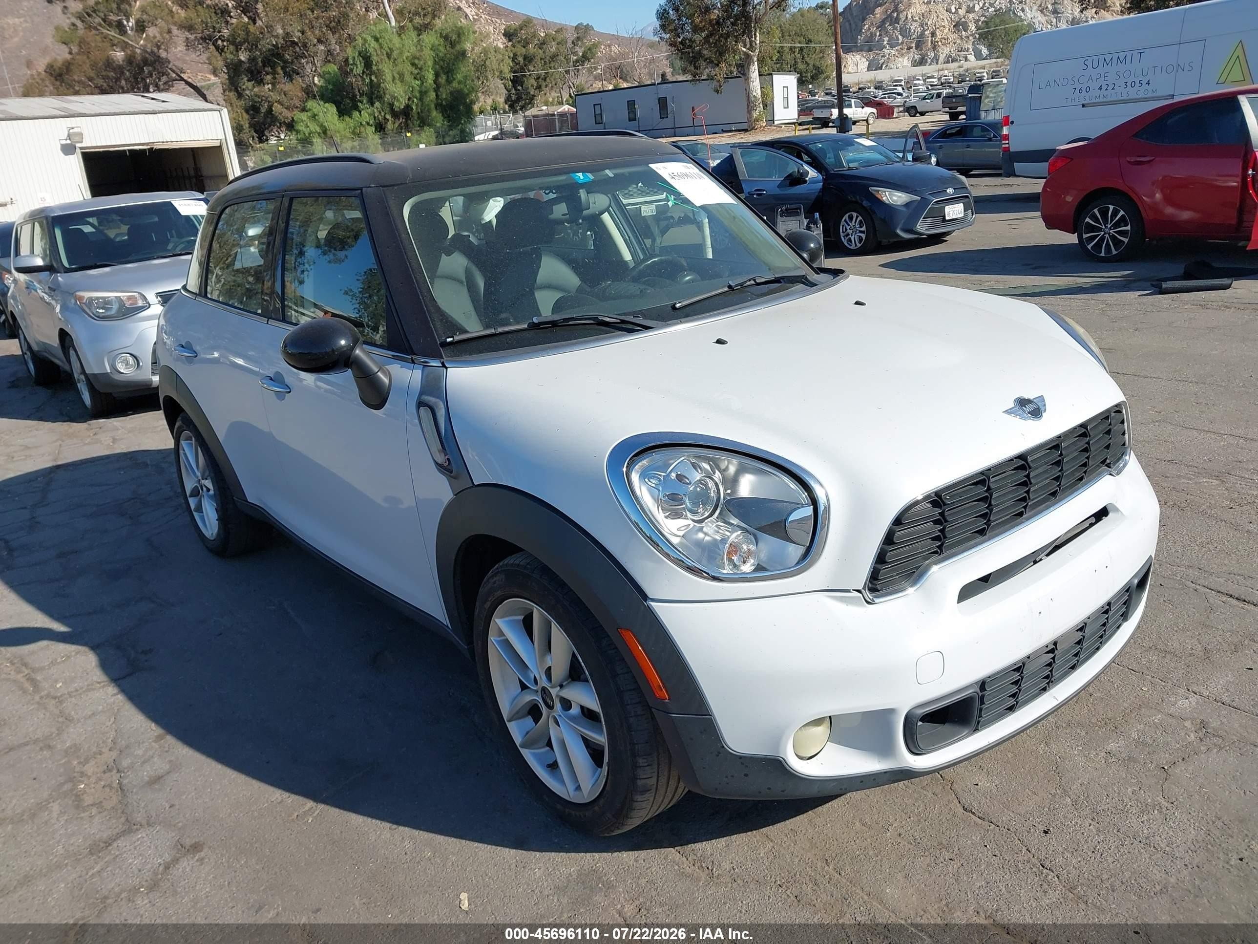2013 Mini Countryman Cooper S Gray vin: WMWZC3C5XDWP20946