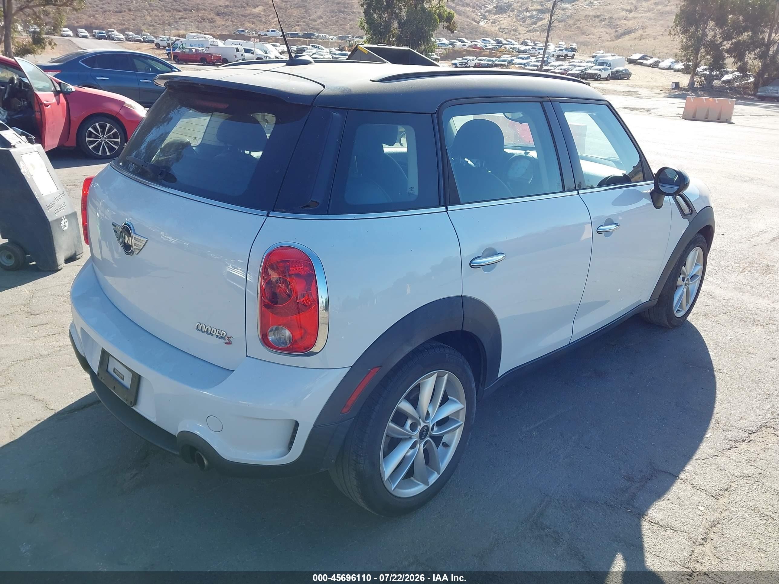 2013 Mini Countryman Cooper S Gray vin: WMWZC3C5XDWP20946