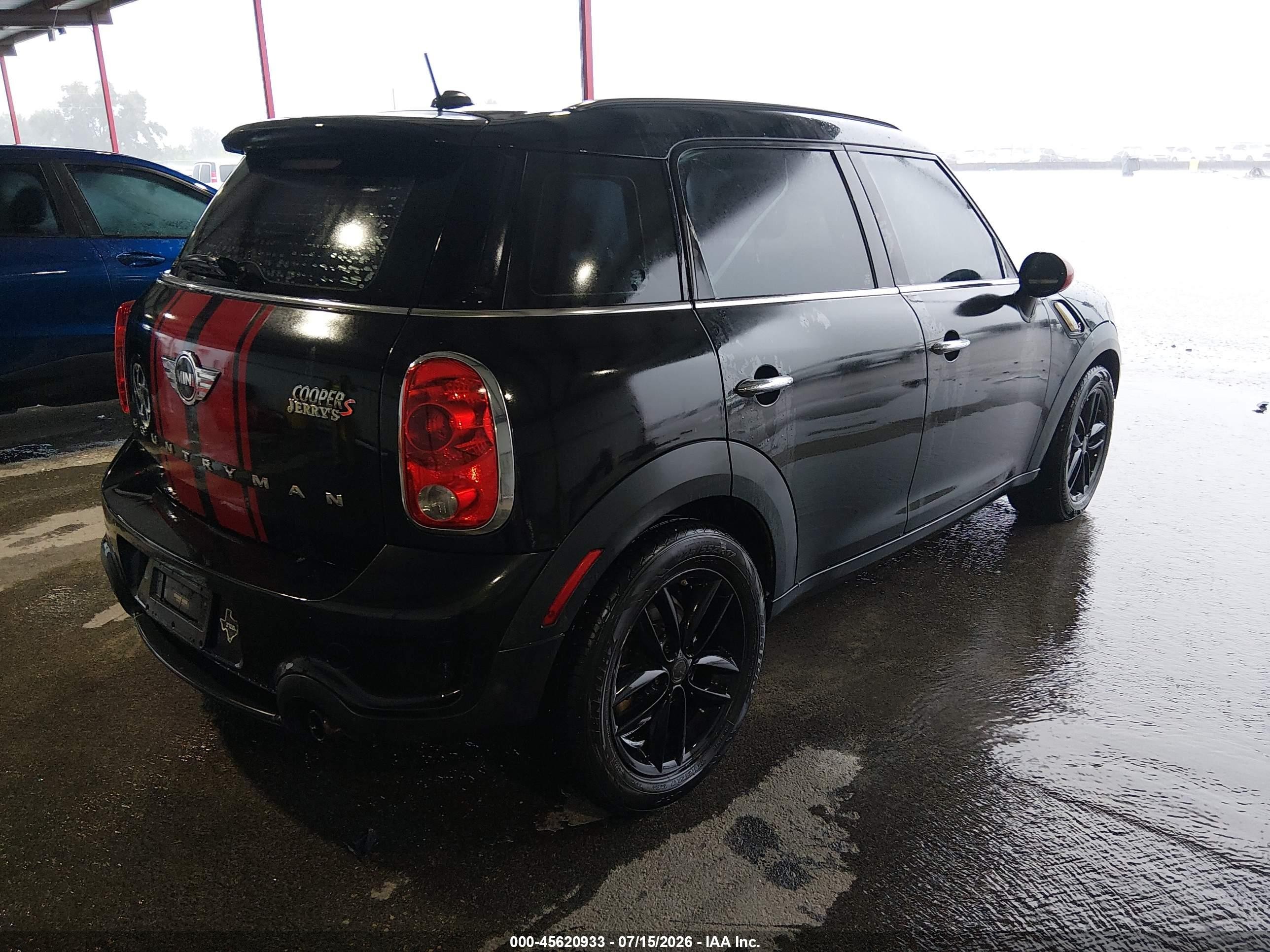 2013 Mini Countryman Cooper S Black vin: WMWZC3C5XDWP51193