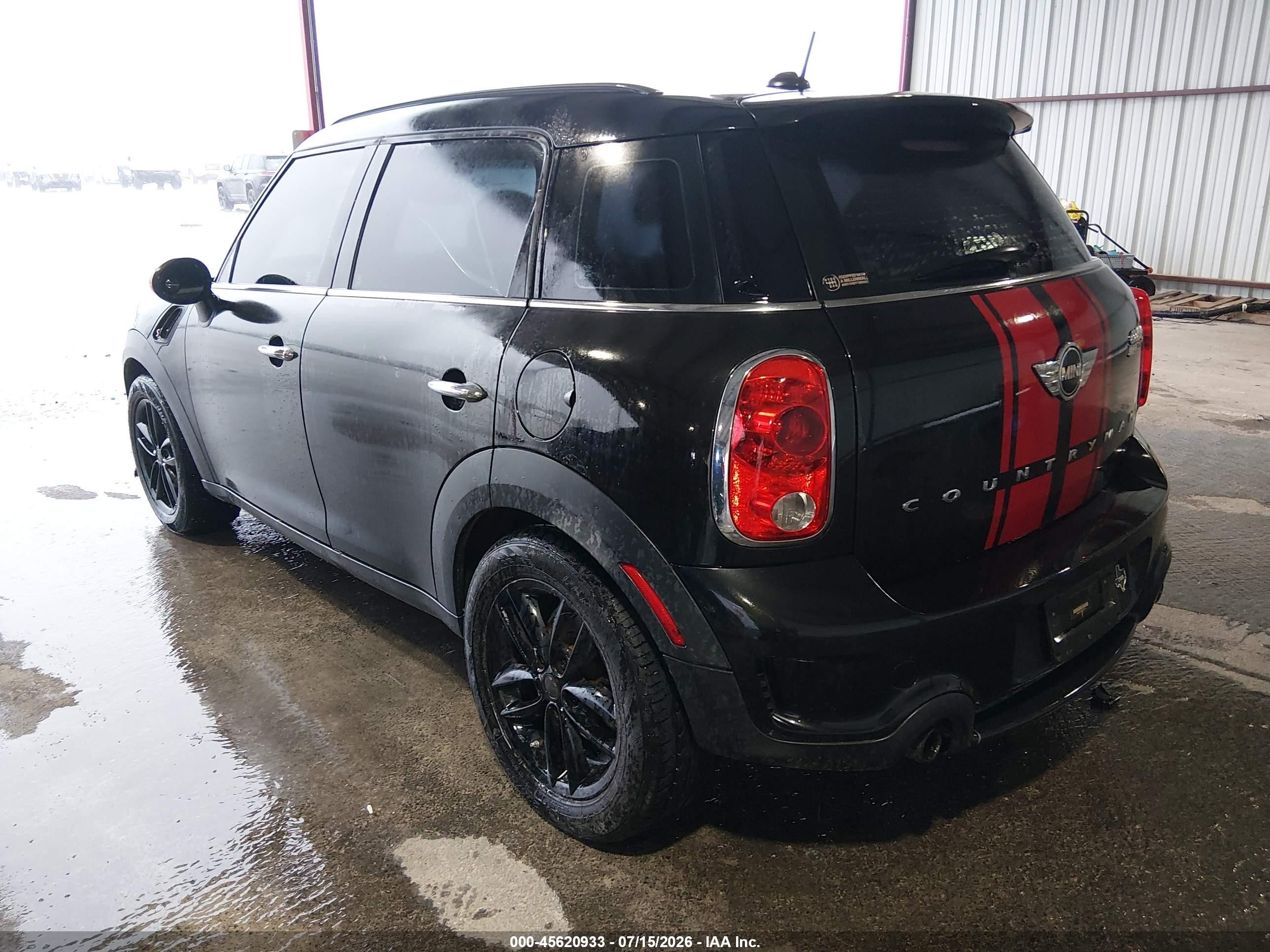 2013 Mini Countryman Cooper S Black vin: WMWZC3C5XDWP51193