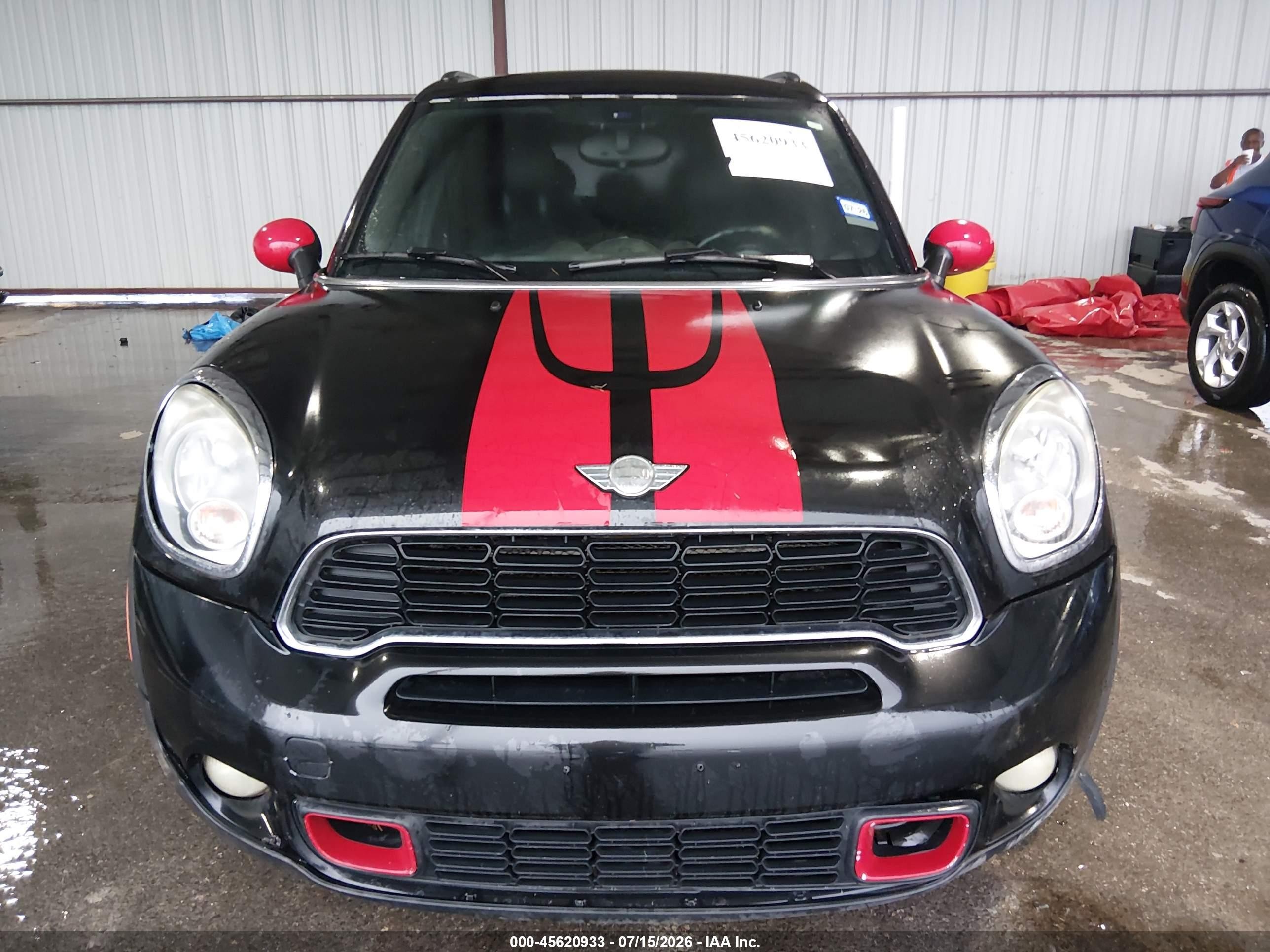 2013 Mini Countryman Cooper S Black vin: WMWZC3C5XDWP51193