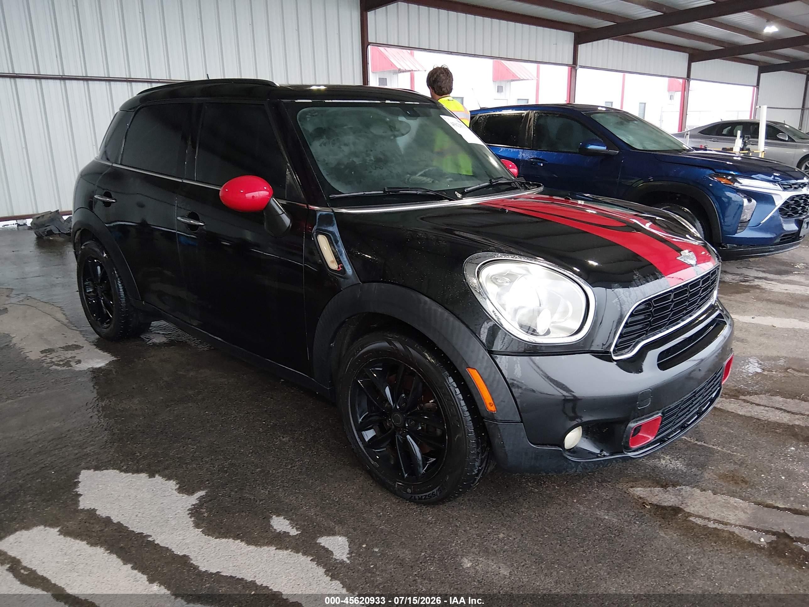 2013 Mini Countryman Cooper S Black vin: WMWZC3C5XDWP51193