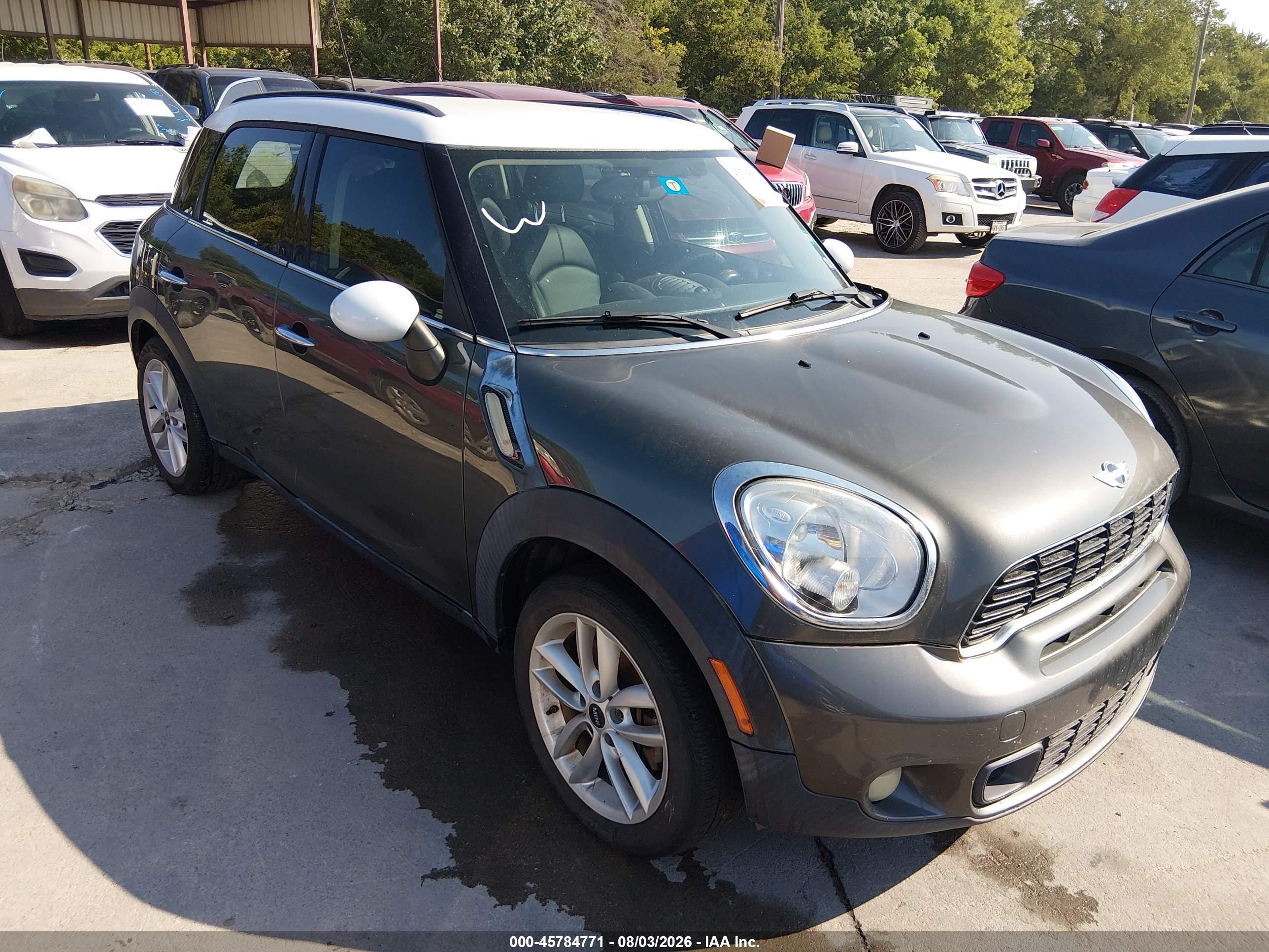2014 Mini Countryman Cooper S Gray vin: WMWZC3C5XEWP27087