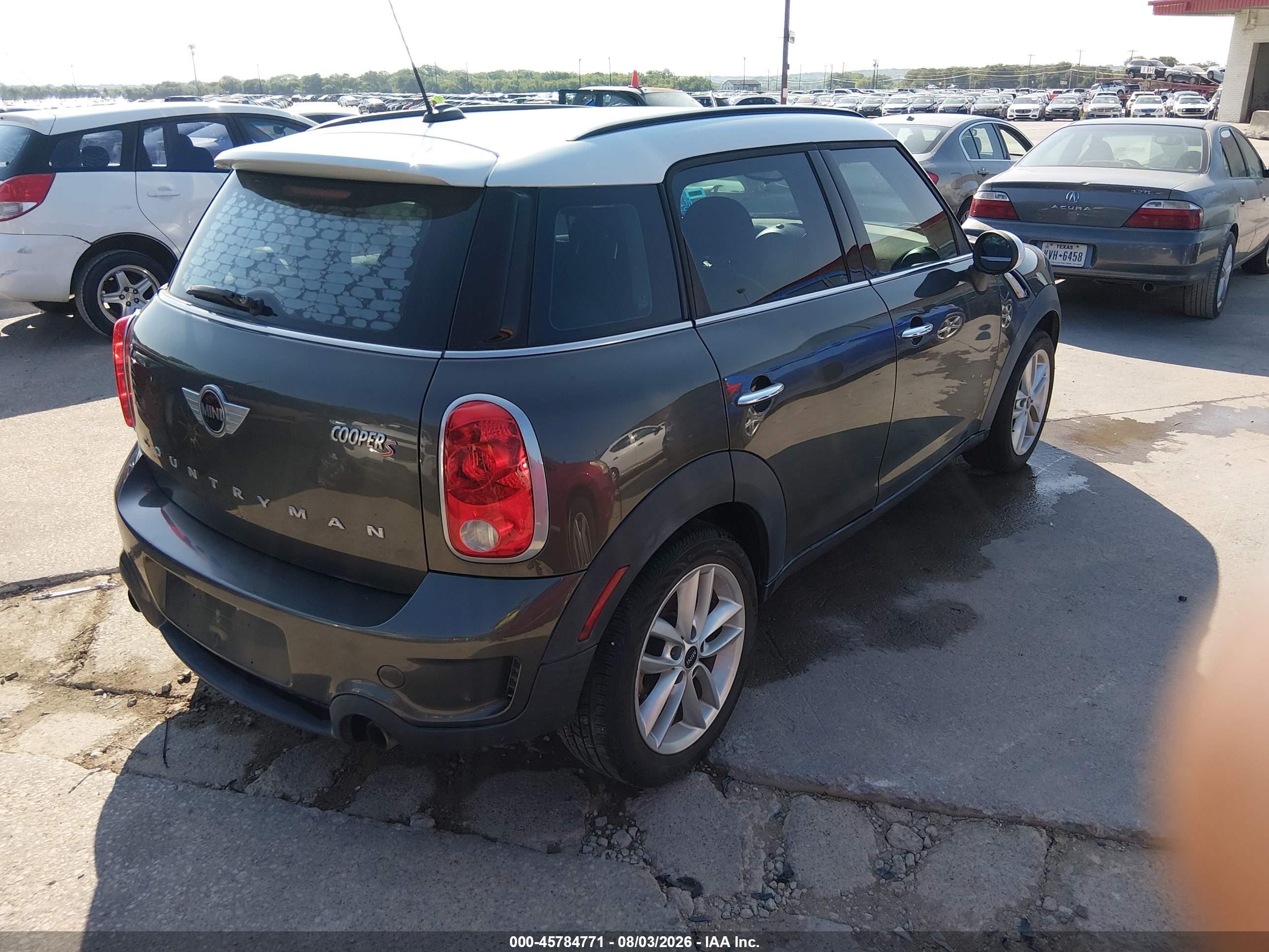 2014 Mini Countryman Cooper S Gray vin: WMWZC3C5XEWP27087