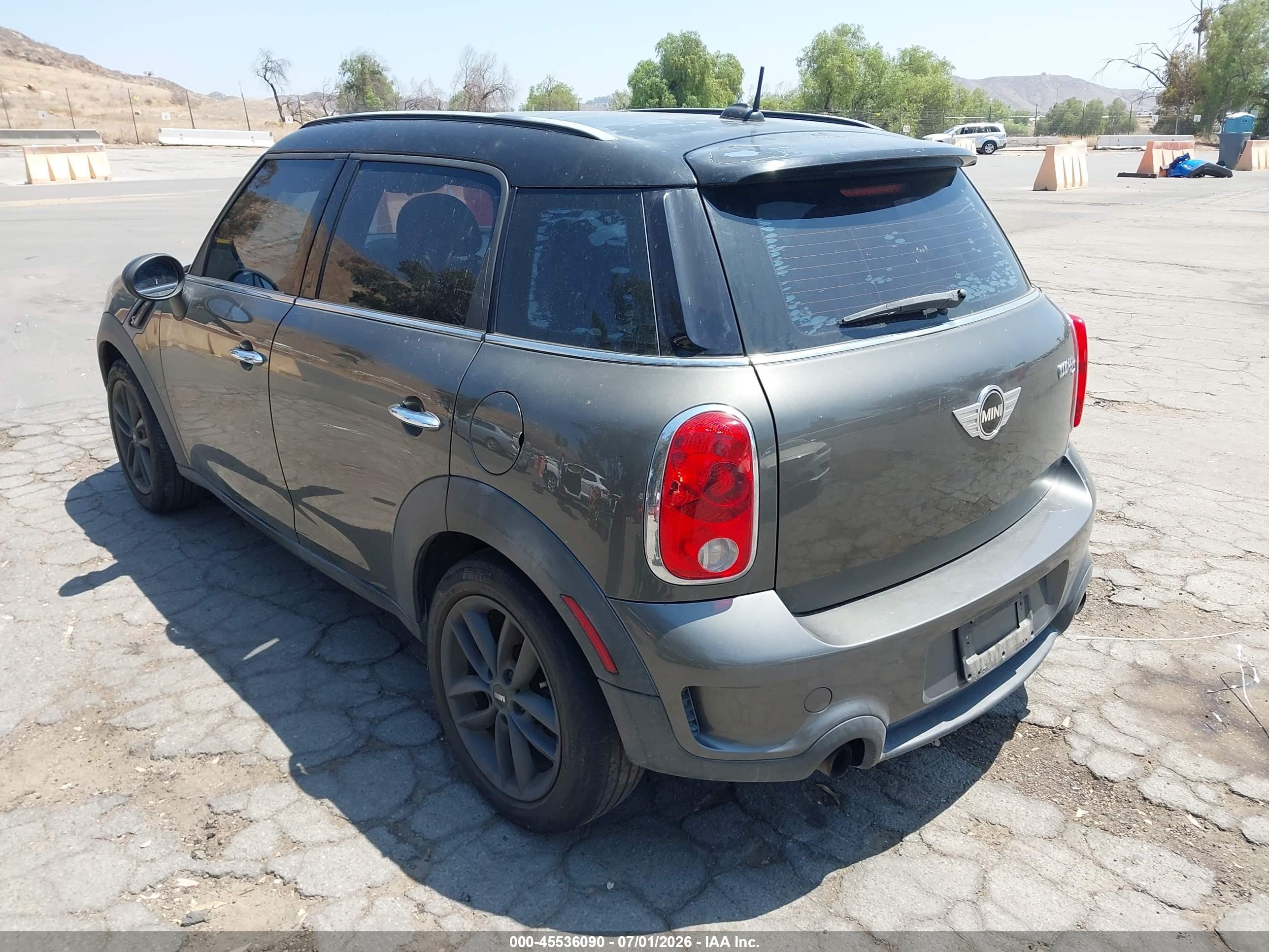 2014 Mini Countryman Cooper S Серый vin: WMWZC3C5XEWP29471