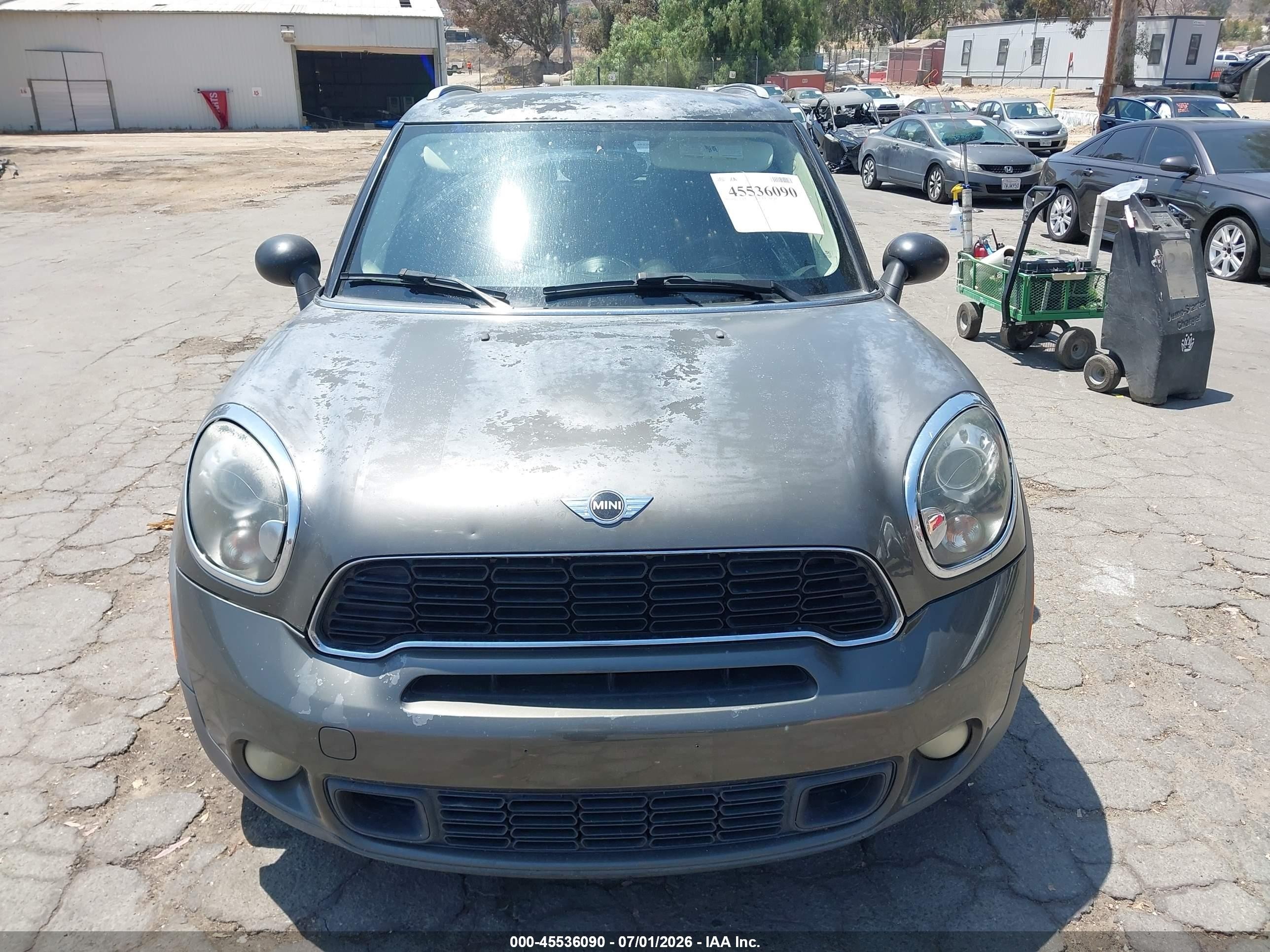 2014 Mini Countryman Cooper S Серый vin: WMWZC3C5XEWP29471