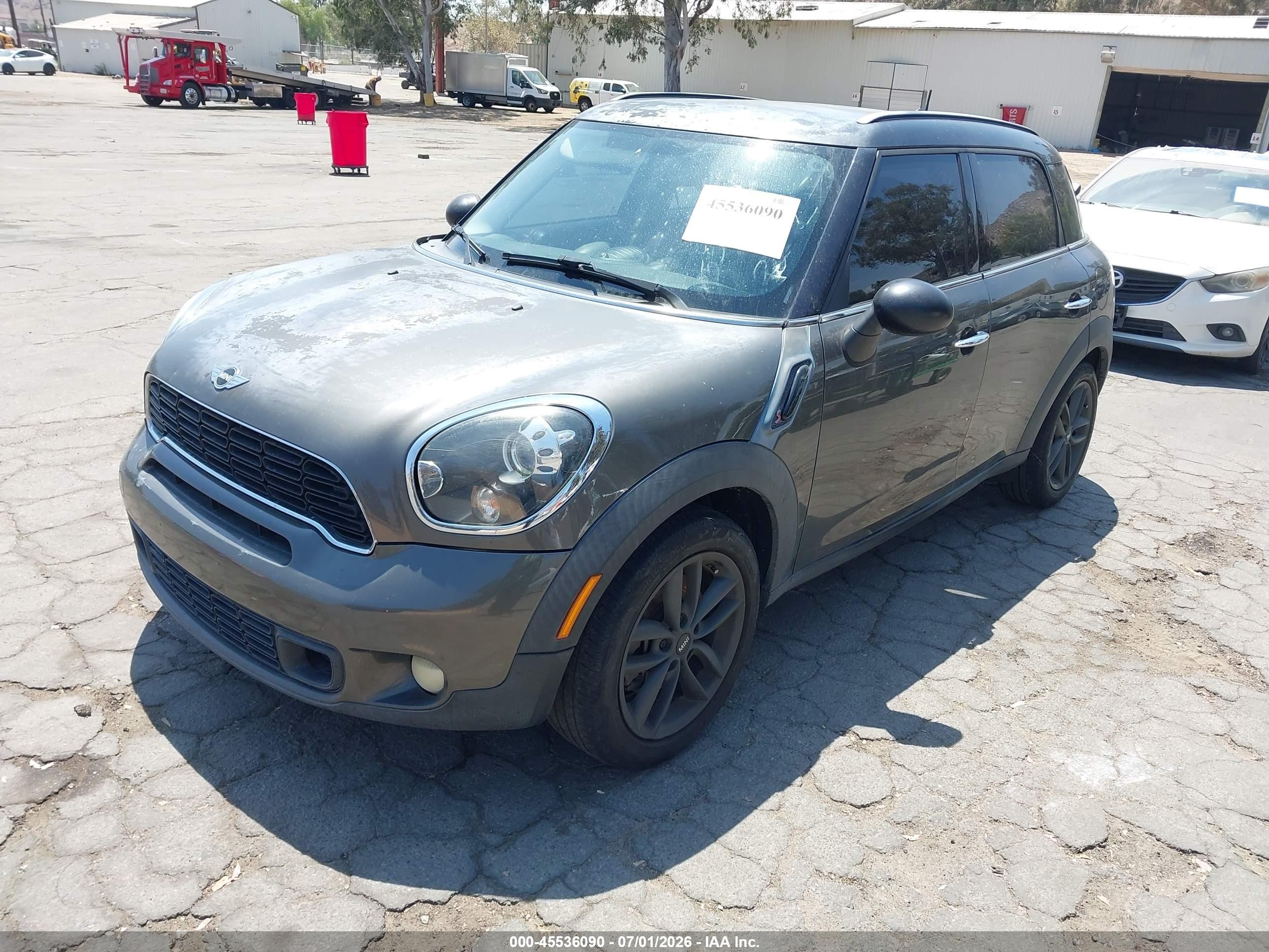 2014 Mini Countryman Cooper S Серый vin: WMWZC3C5XEWP29471