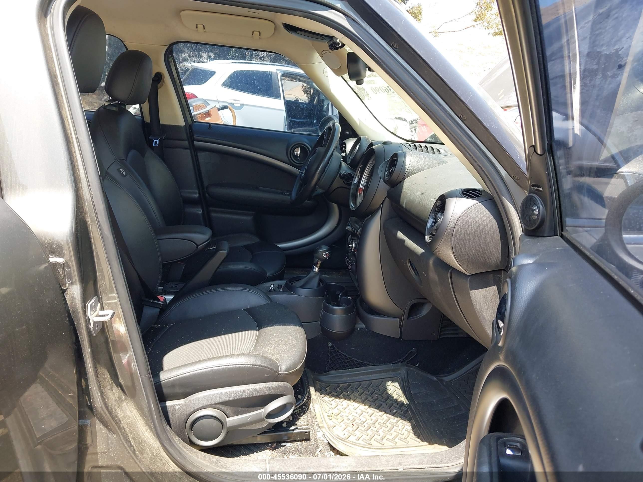 2014 Mini Countryman Cooper S Серый vin: WMWZC3C5XEWP29471
