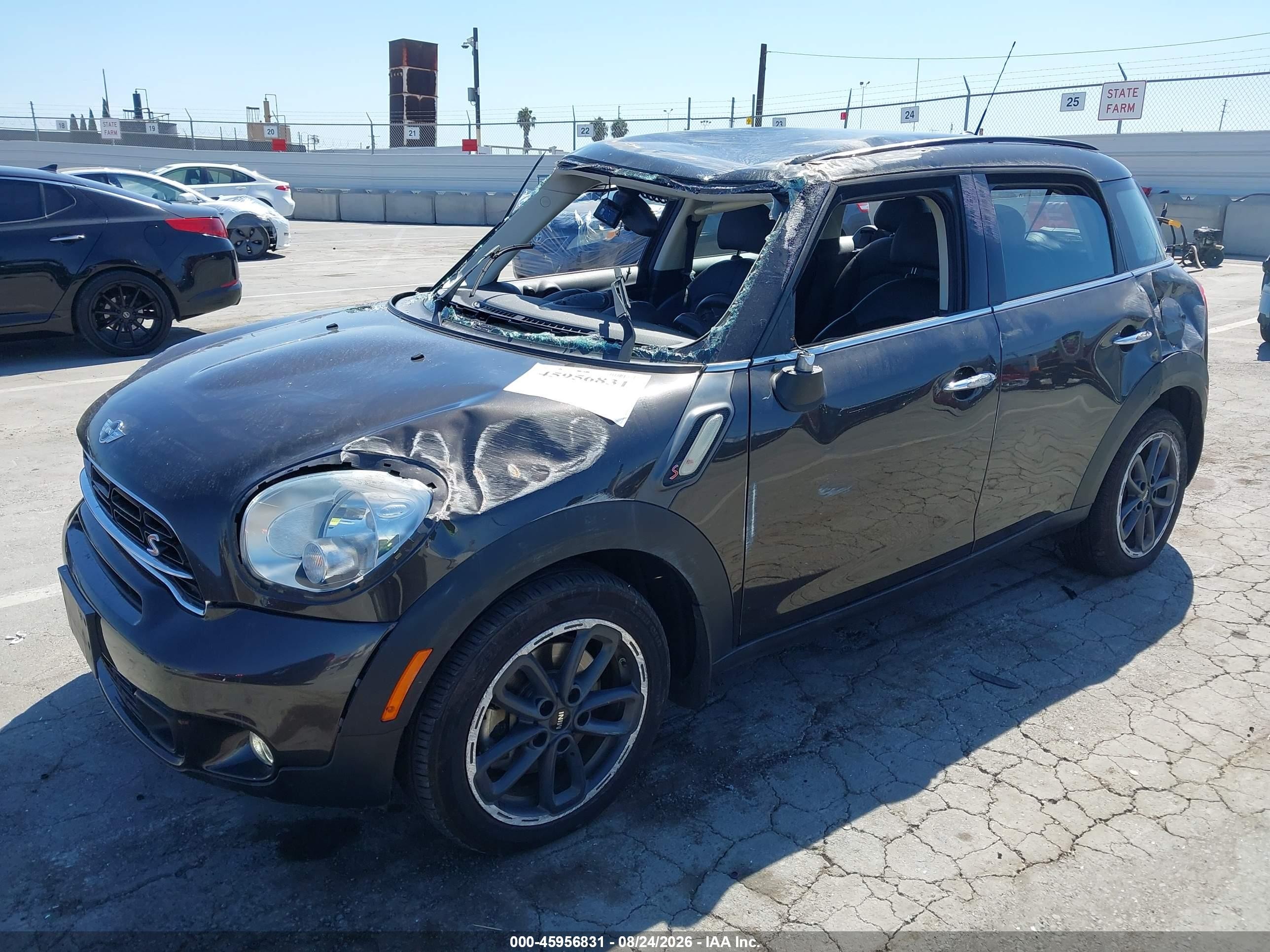 2015 Mini Countryman Cooper S Black vin: WMWZC3C5XFWT04317