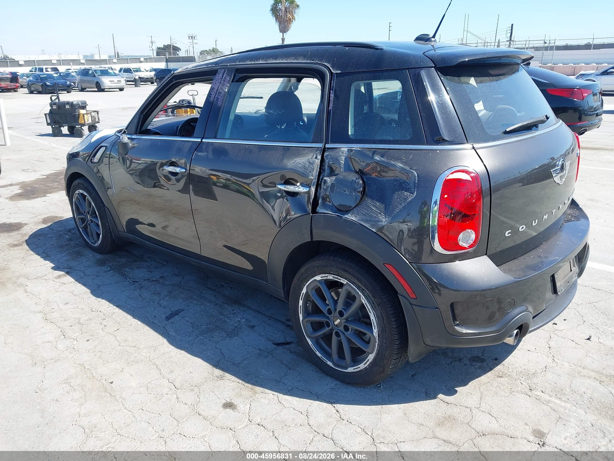 2015 Mini Countryman Cooper S Black vin: WMWZC3C5XFWT04317