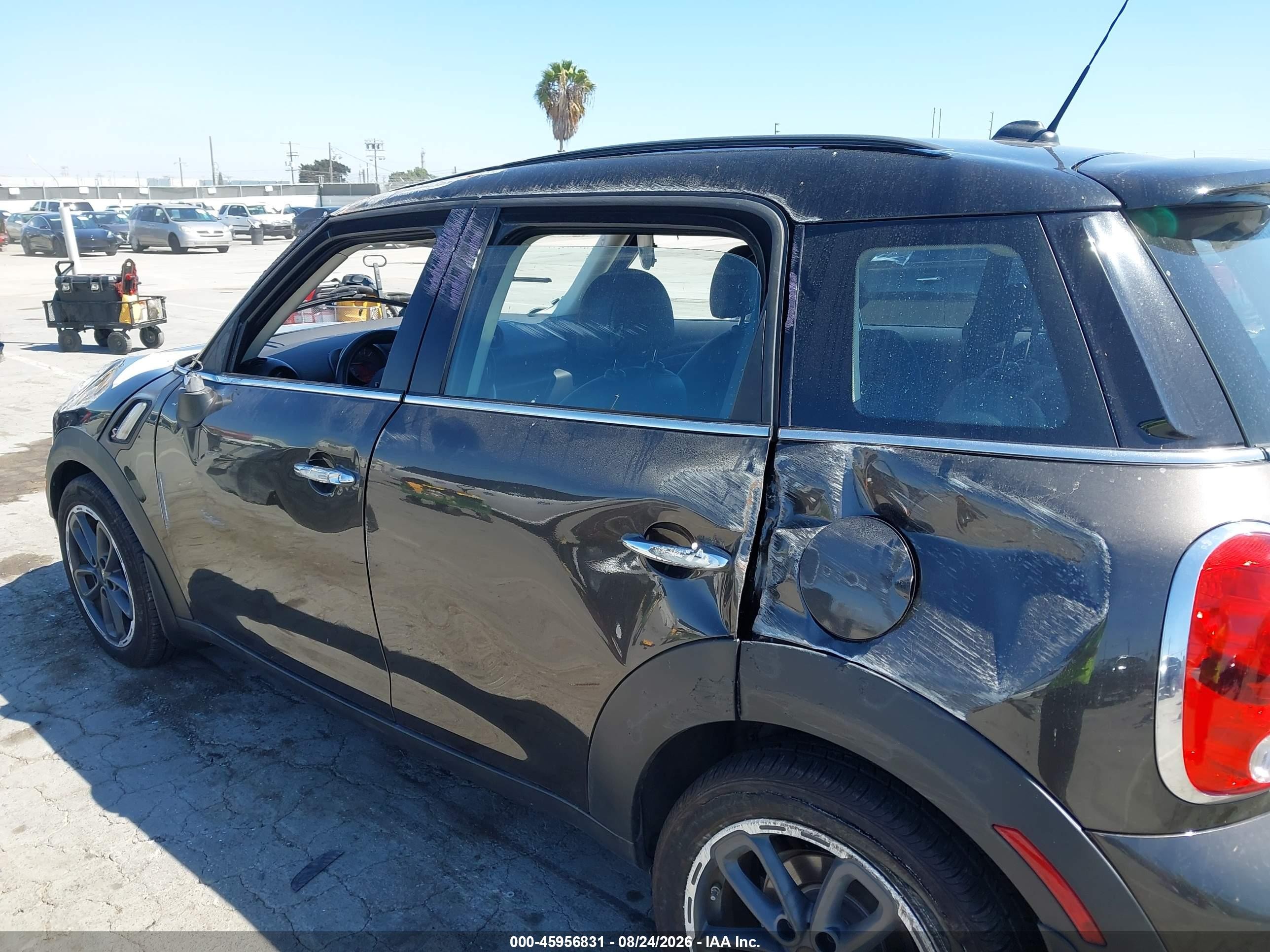 2015 Mini Countryman Cooper S Black vin: WMWZC3C5XFWT04317