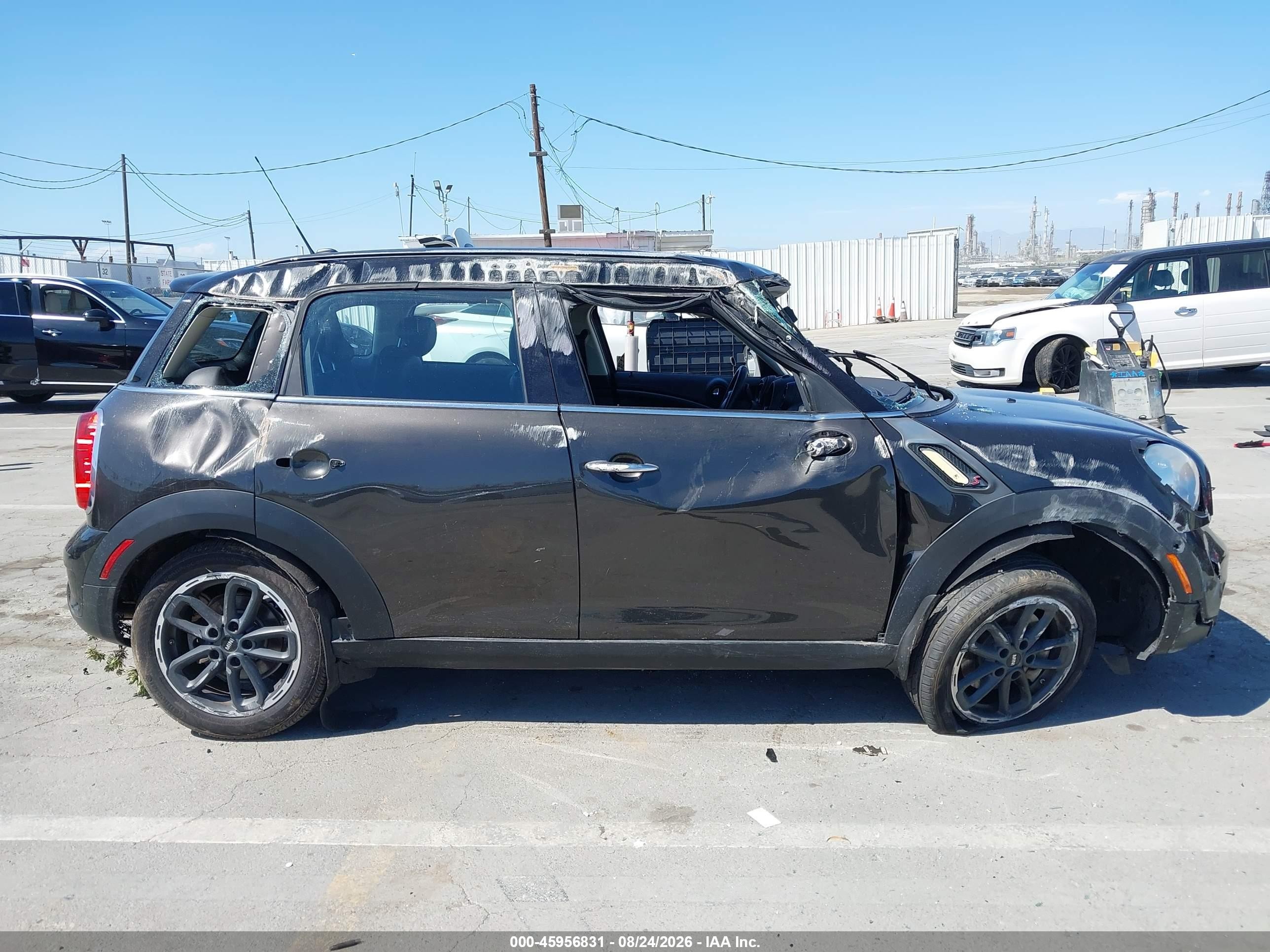 2015 Mini Countryman Cooper S Black vin: WMWZC3C5XFWT04317