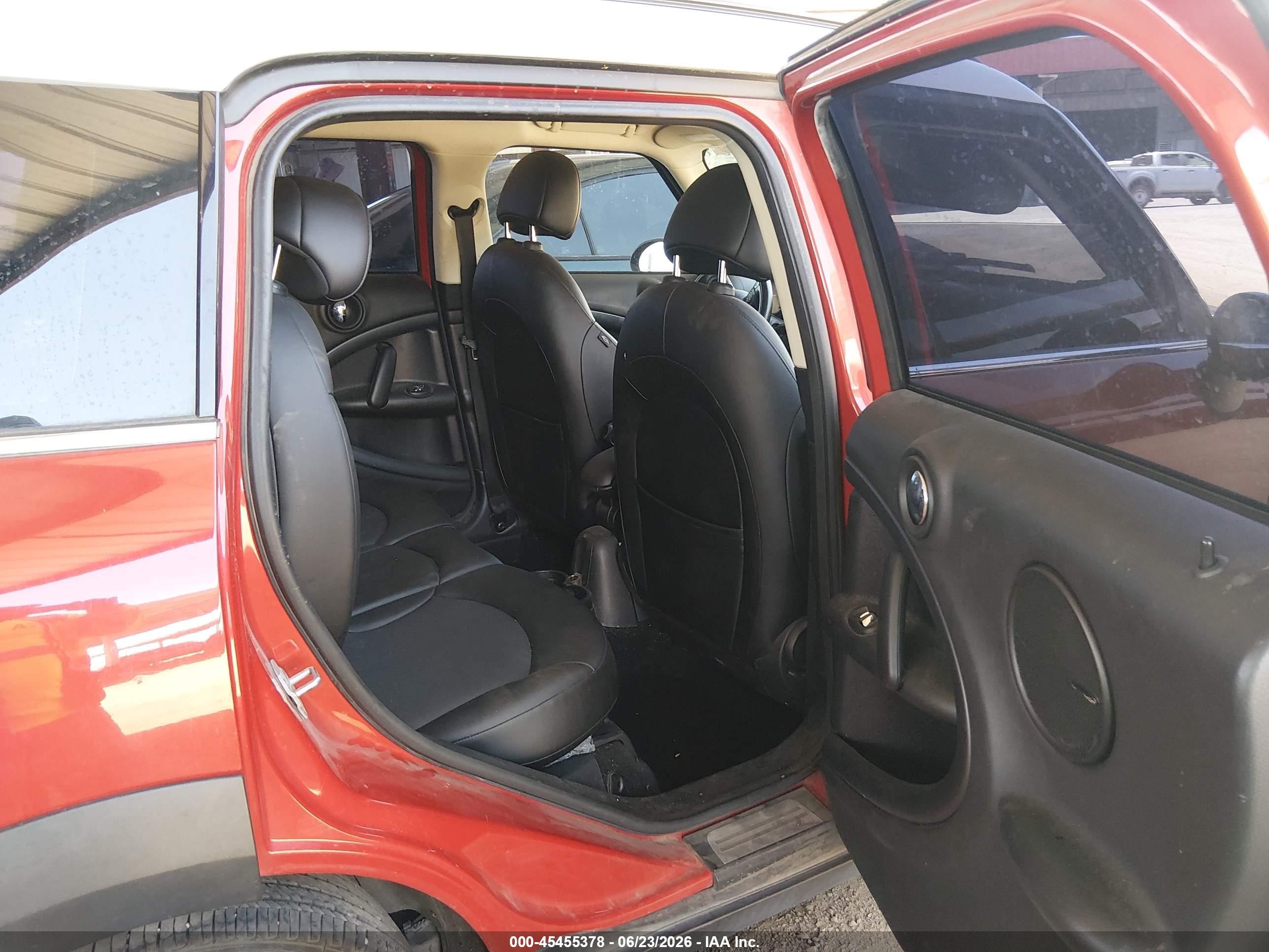 2015 Mini Countryman Cooper S Красный vin: WMWZC3C5XFWT06312