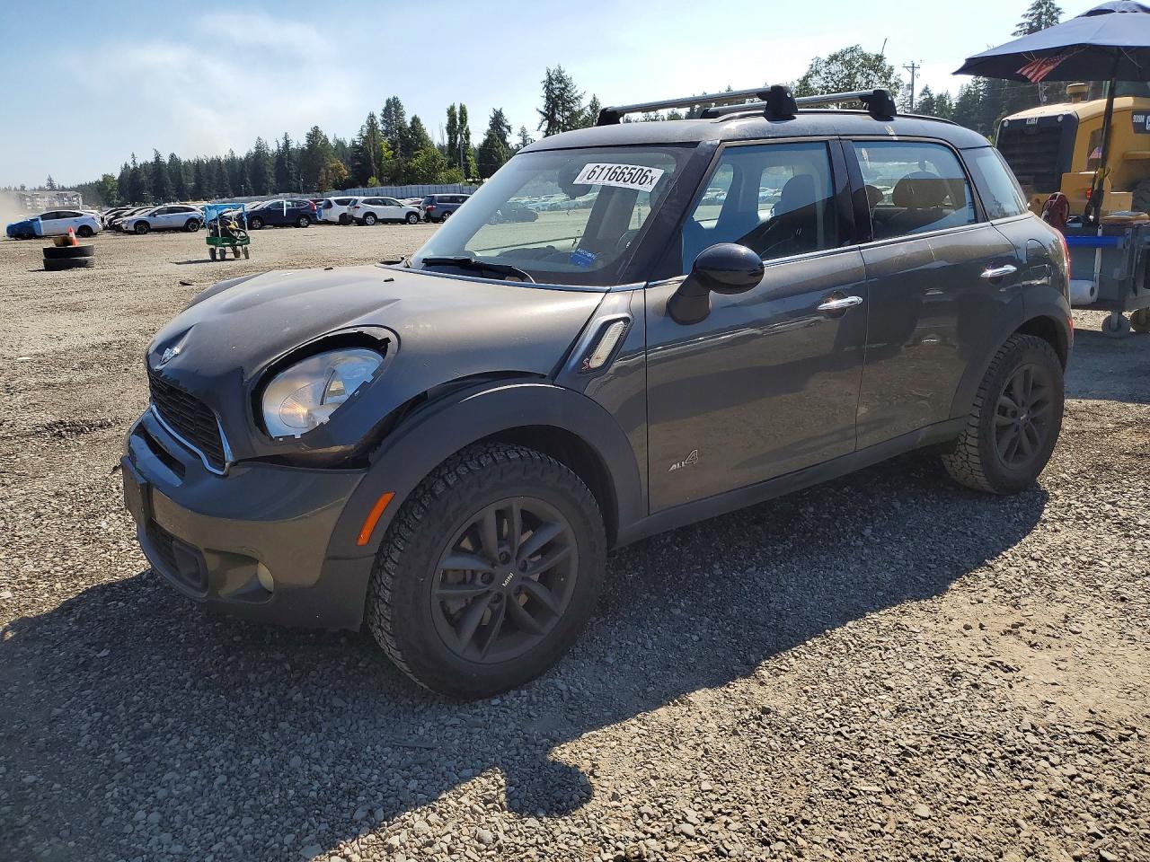2012 Mini Cooper S Countryman Charcoal vin: WMWZC5C50CWM14736