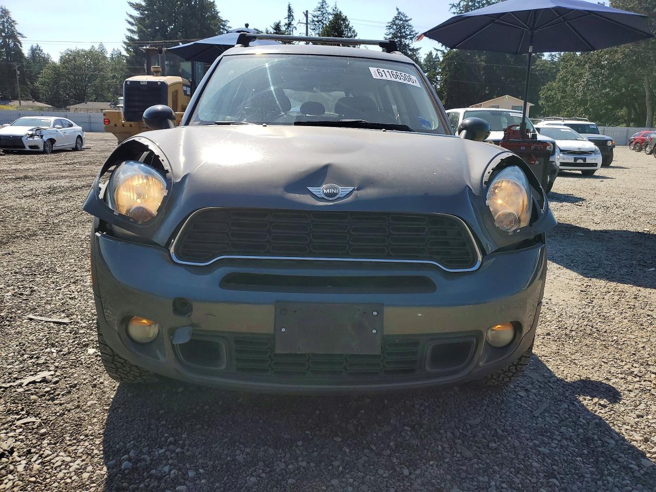 2012 Mini Cooper S Countryman Charcoal vin: WMWZC5C50CWM14736