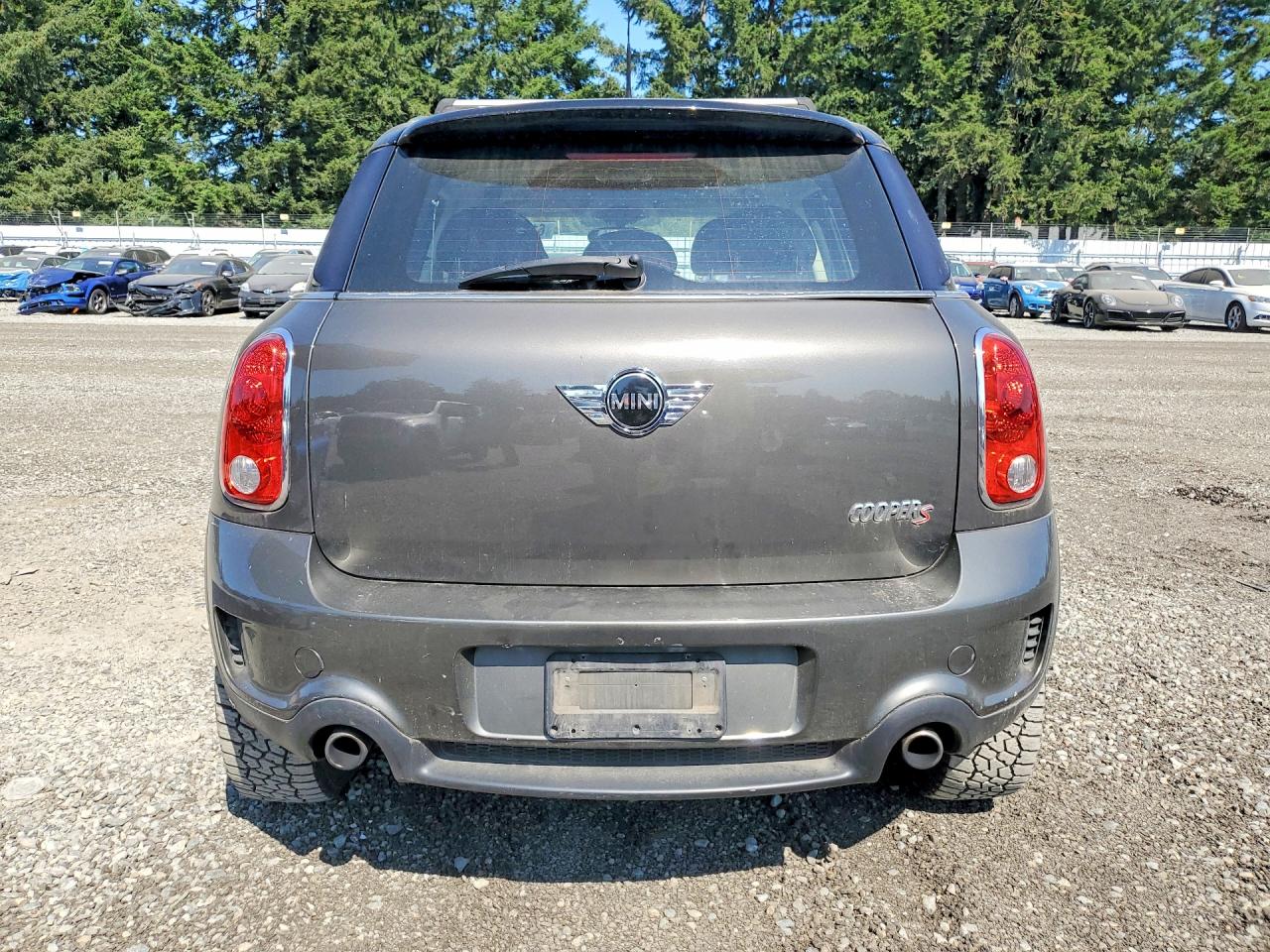 2012 Mini Cooper S Countryman Charcoal vin: WMWZC5C50CWM14736