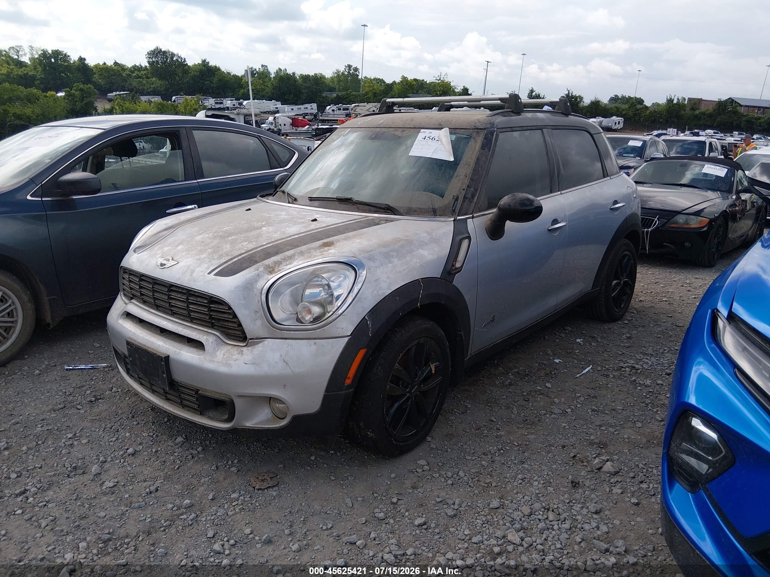 2014 Mini Countryman Cooper S Gray vin: WMWZC5C50EWP36912