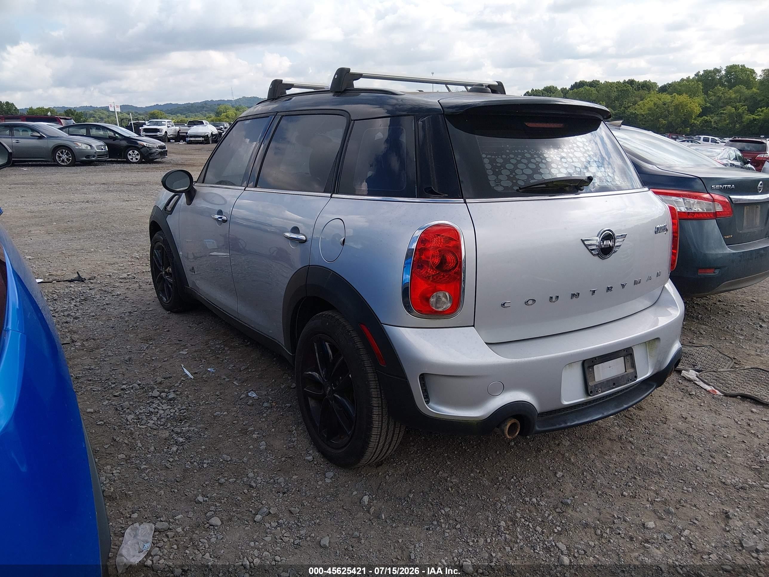 2014 Mini Countryman Cooper S Gray vin: WMWZC5C50EWP36912