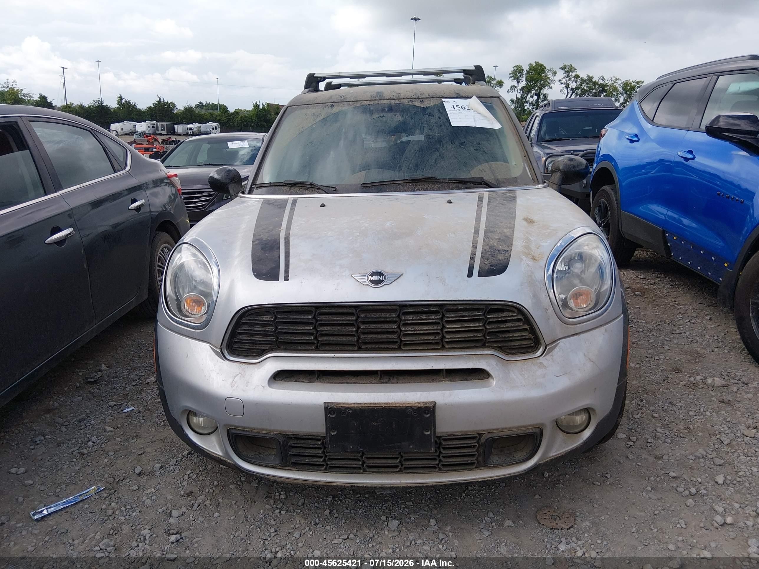 2014 Mini Countryman Cooper S Gray vin: WMWZC5C50EWP36912
