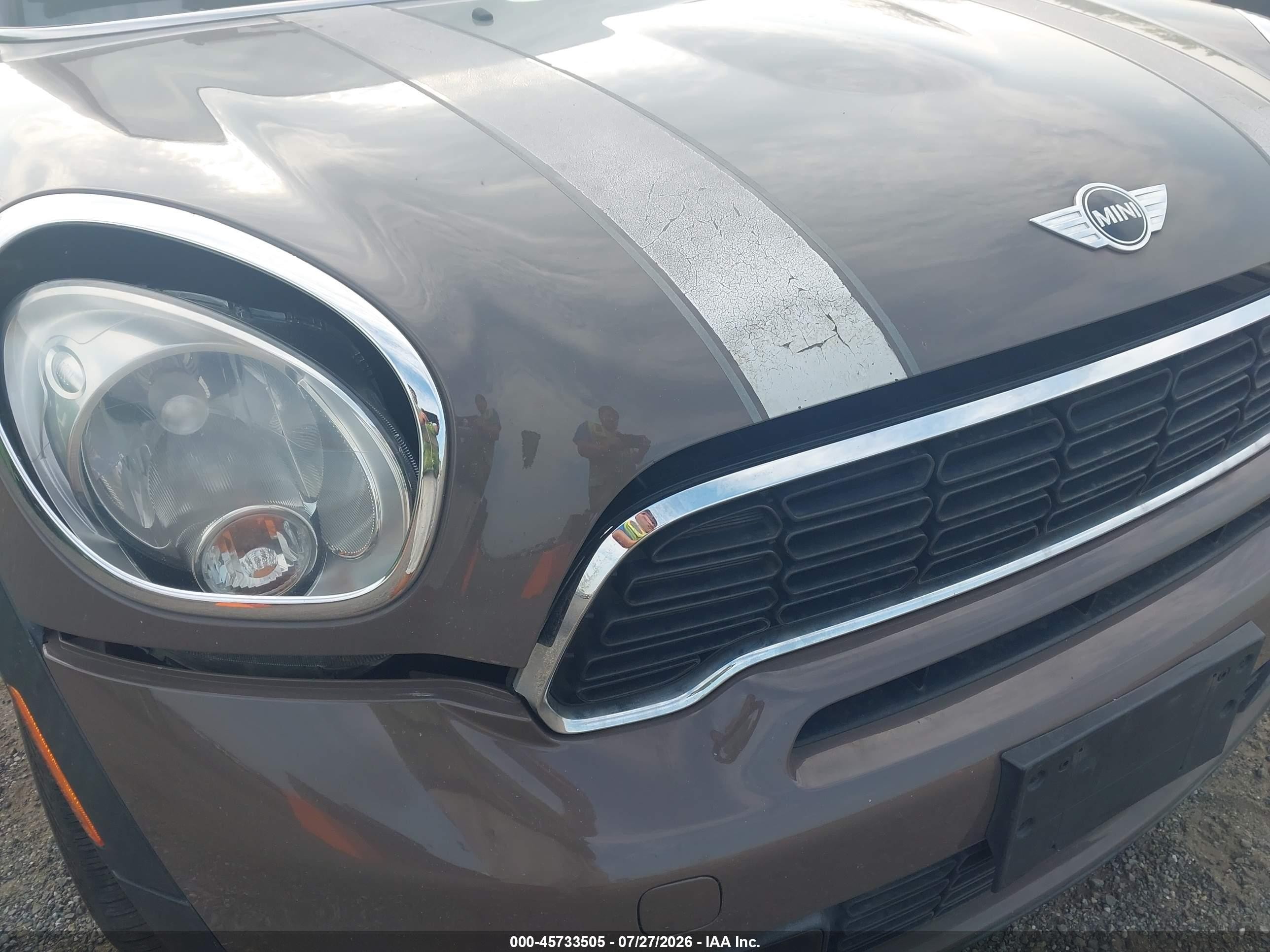 2014 Mini Countryman Cooper S Brown vin: WMWZC5C50EWP38854