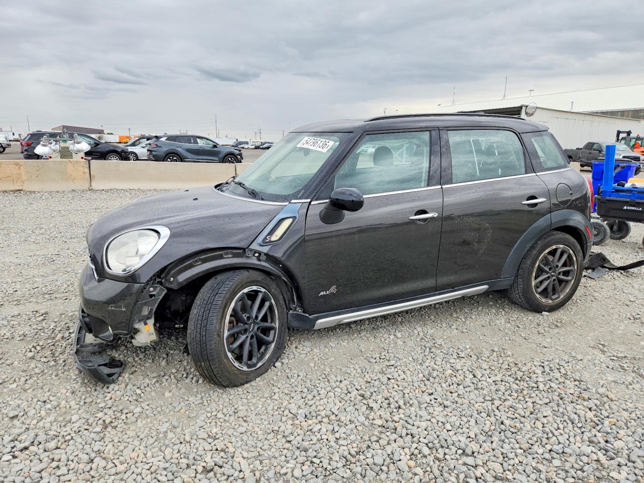 2015 Mini Cooper S Countryman Gray vin: WMWZC5C50FWP46003