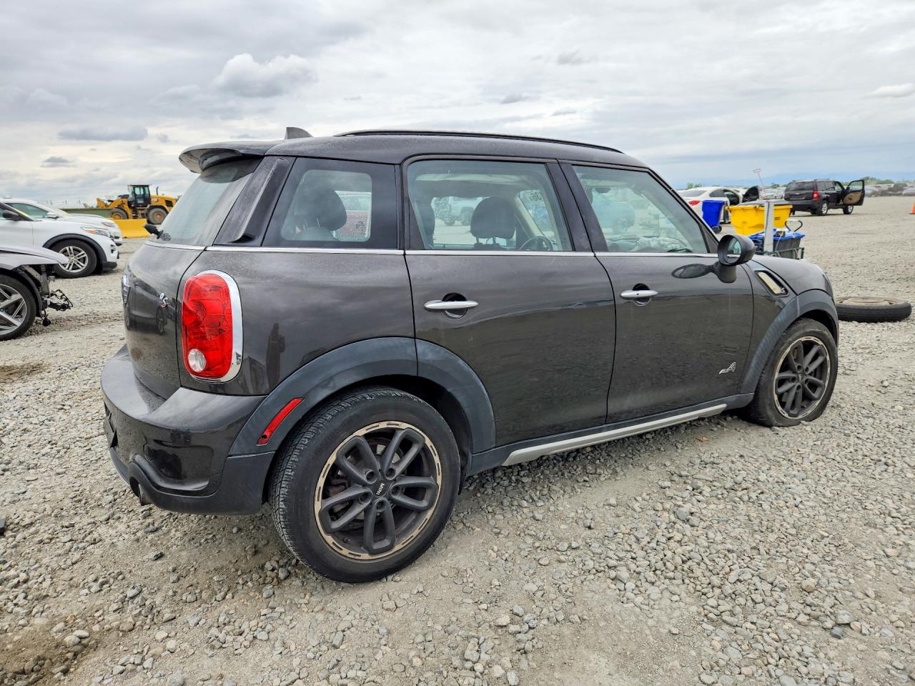 2015 Mini Cooper S Countryman Gray vin: WMWZC5C50FWP46003