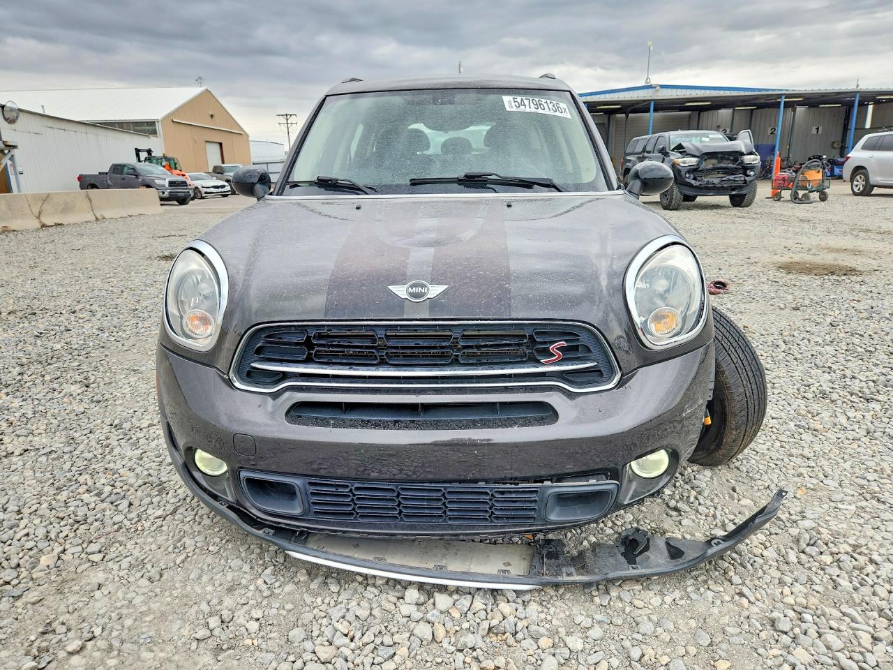 2015 Mini Cooper S Countryman Gray vin: WMWZC5C50FWP46003