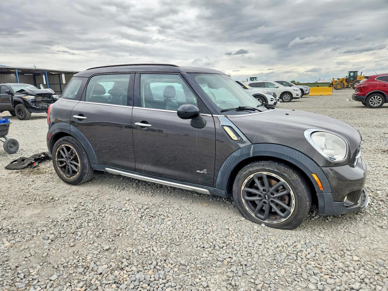 2015 Mini Cooper S Countryman Gray vin: WMWZC5C50FWP46003
