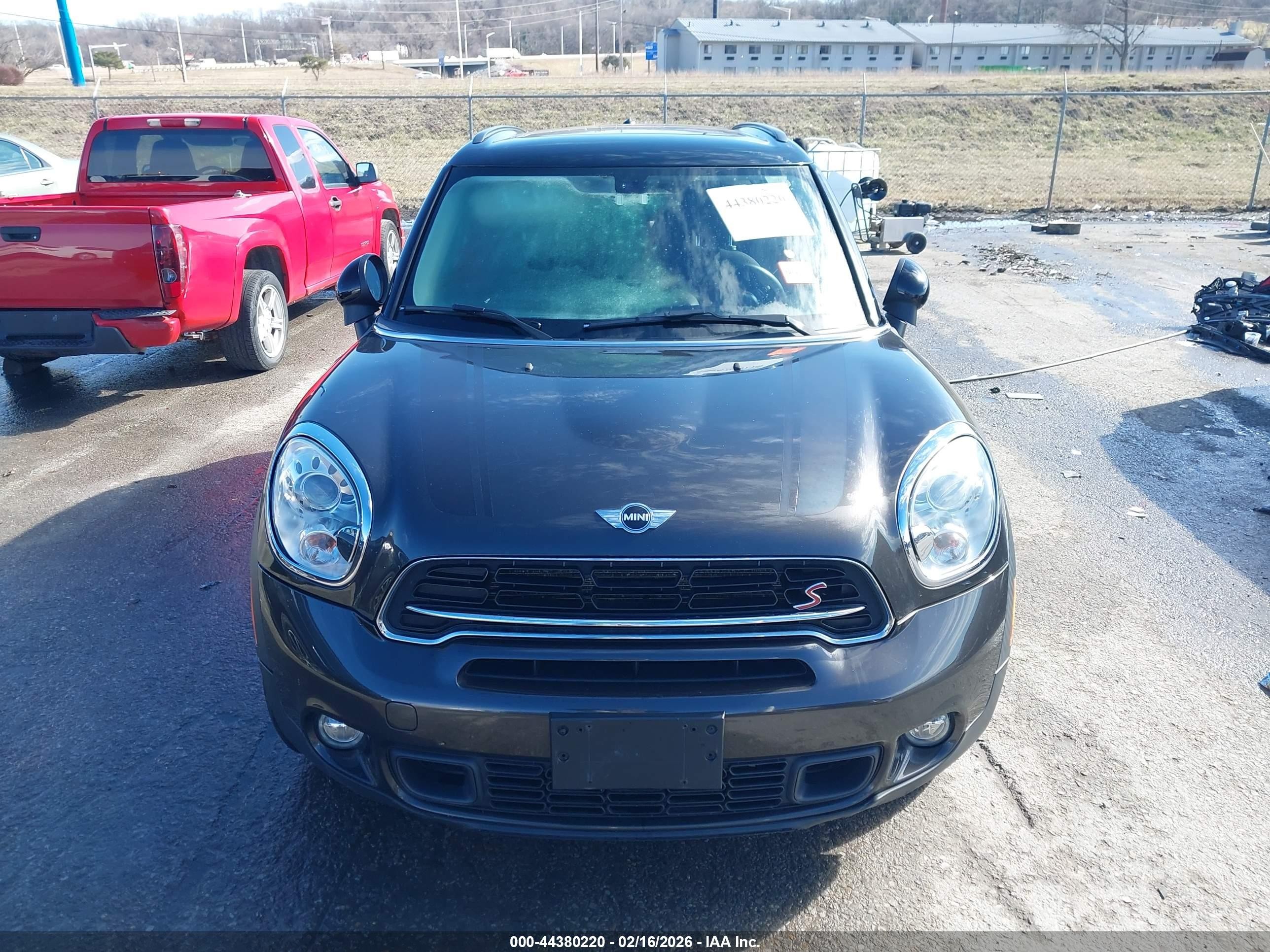2015 Mini Countryman Cooper S Черный vin: WMWZC5C50FWP47068