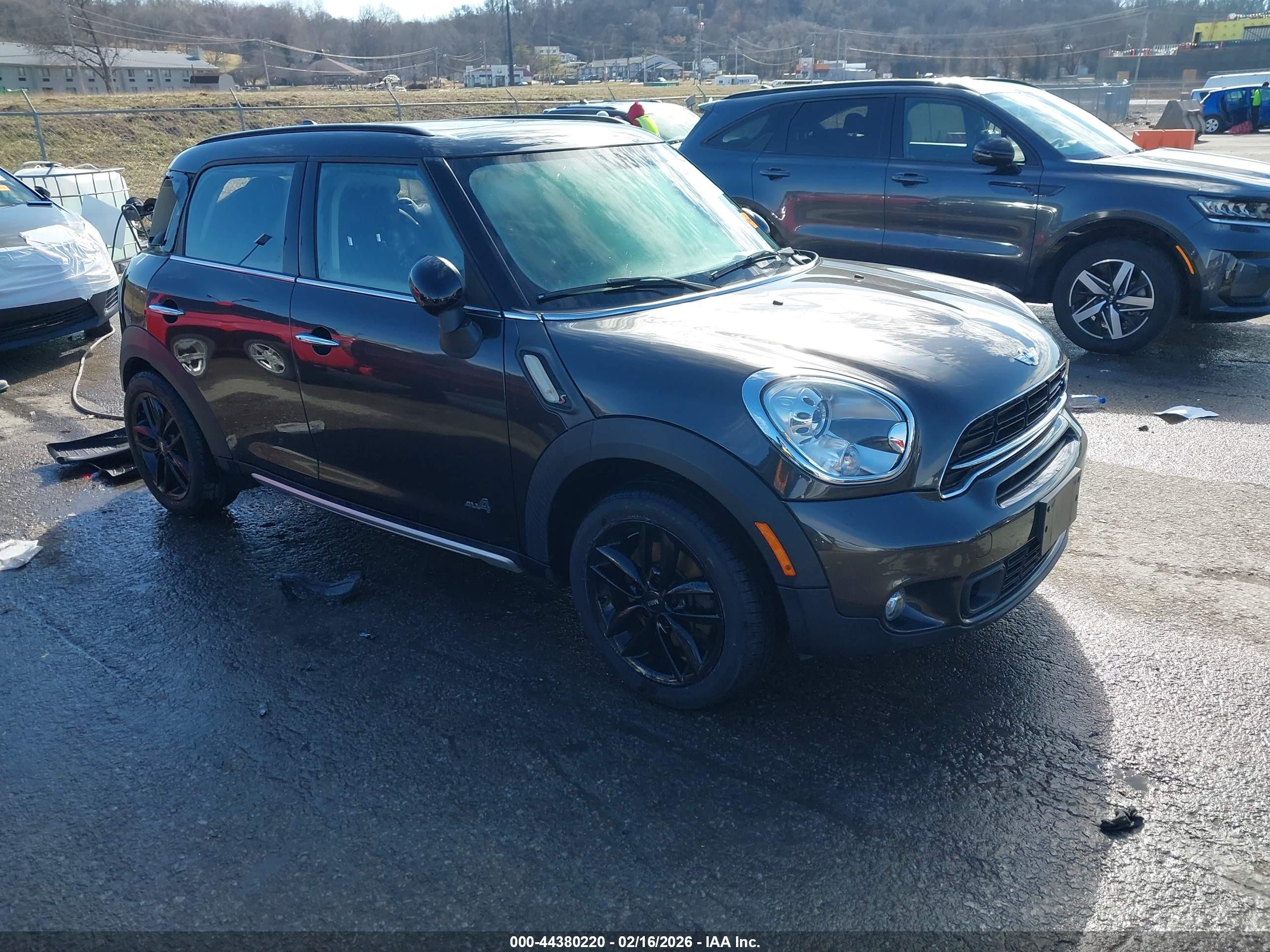 2015 Mini Countryman Cooper S Black vin: WMWZC5C50FWP47068