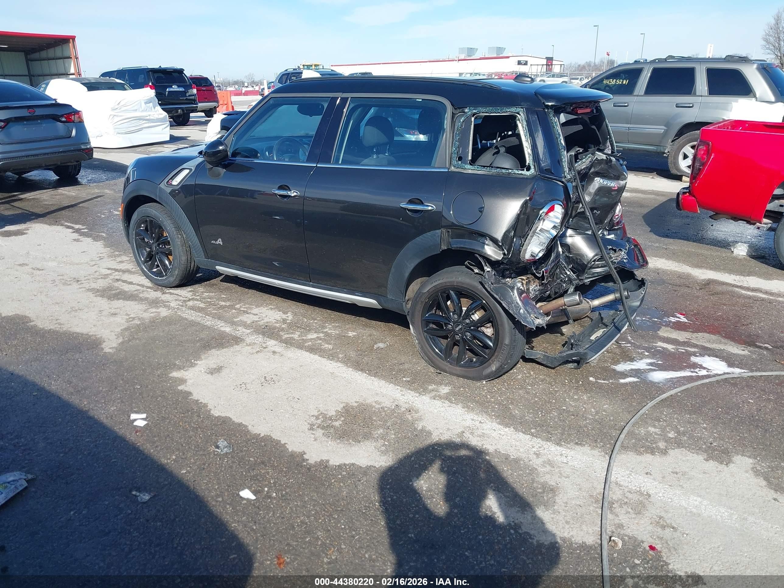 2015 Mini Countryman Cooper S Черный vin: WMWZC5C50FWP47068